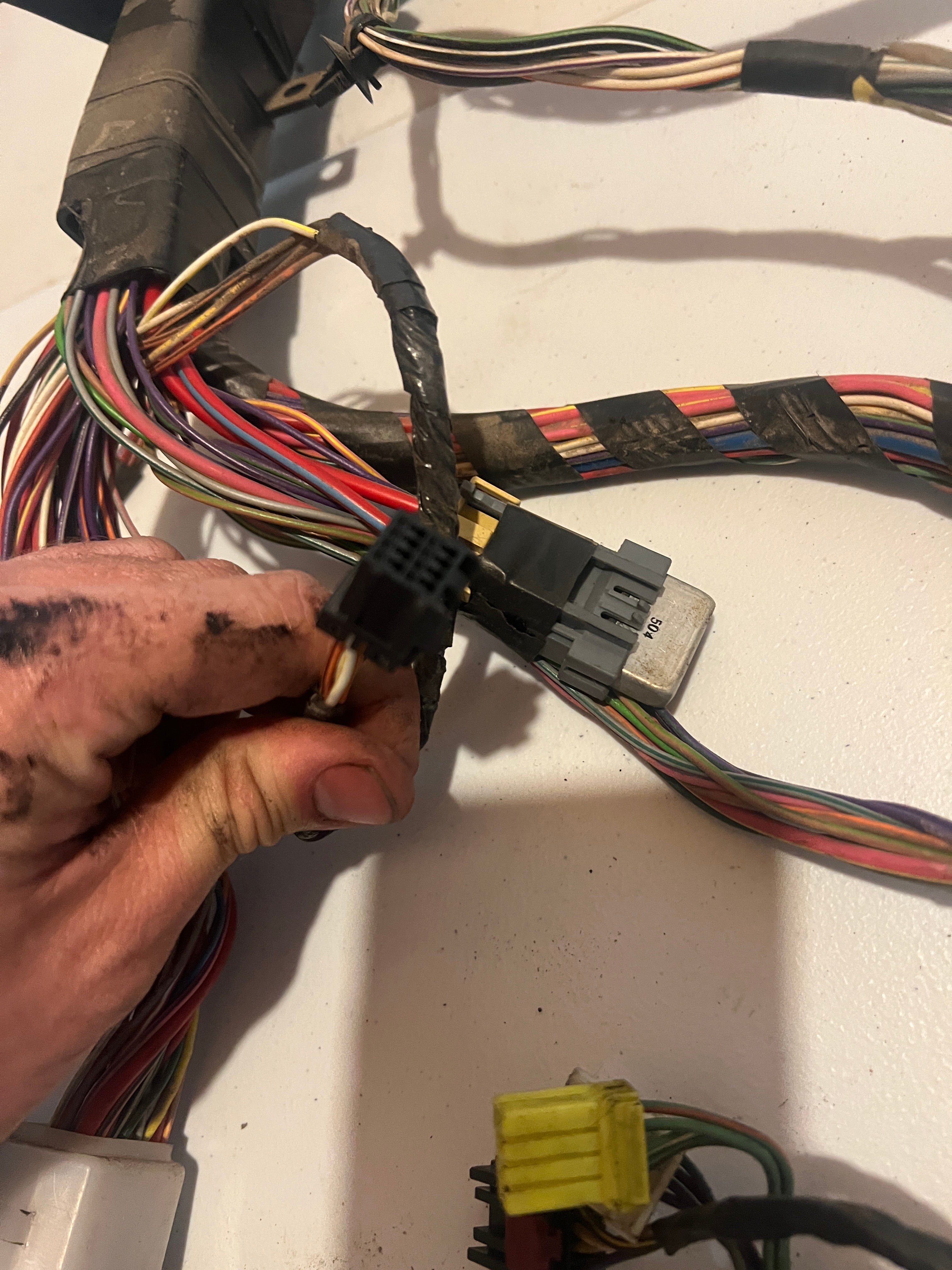 2005-2005 Dodge Ram 1500-3500 Interior Dash Wiring Harness