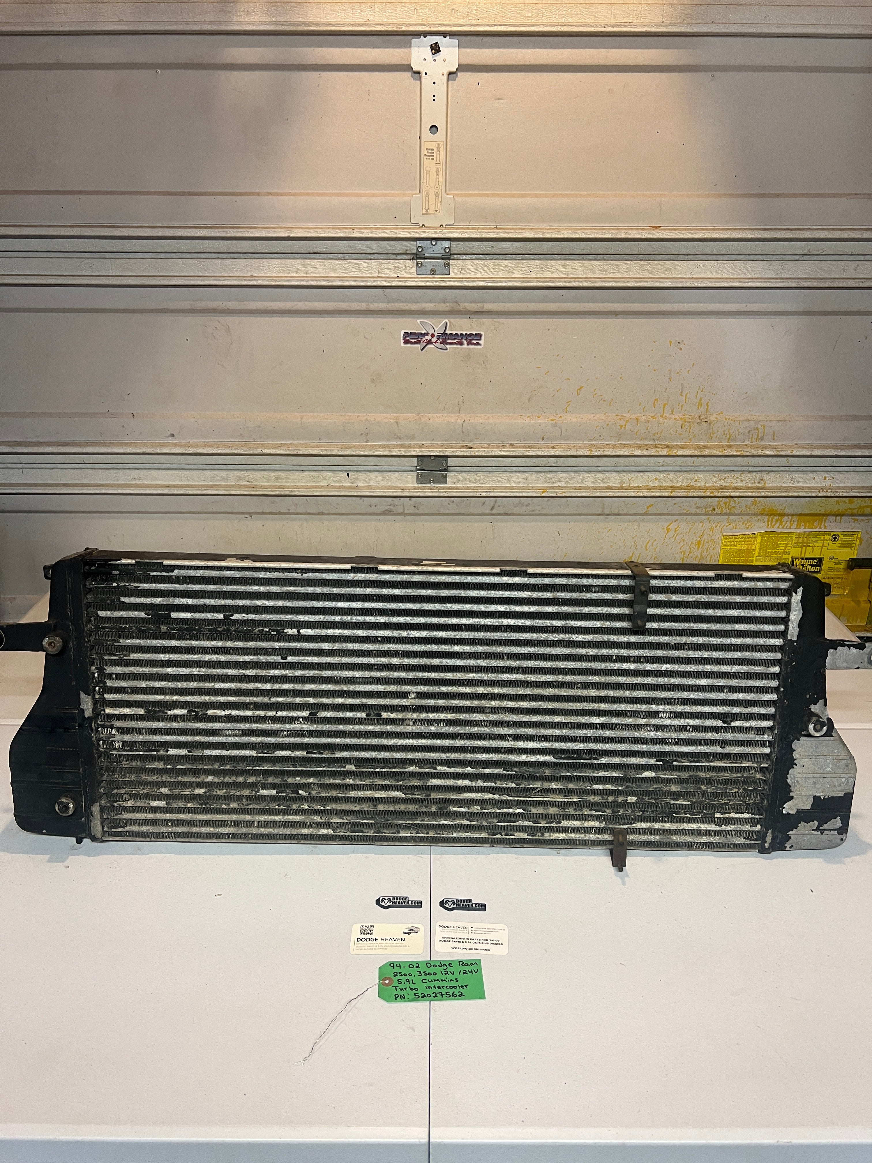 1994-2002 Dodge Ram 2500 3500 5.9L Cummins 12V & 24V Intercooler Air to Air