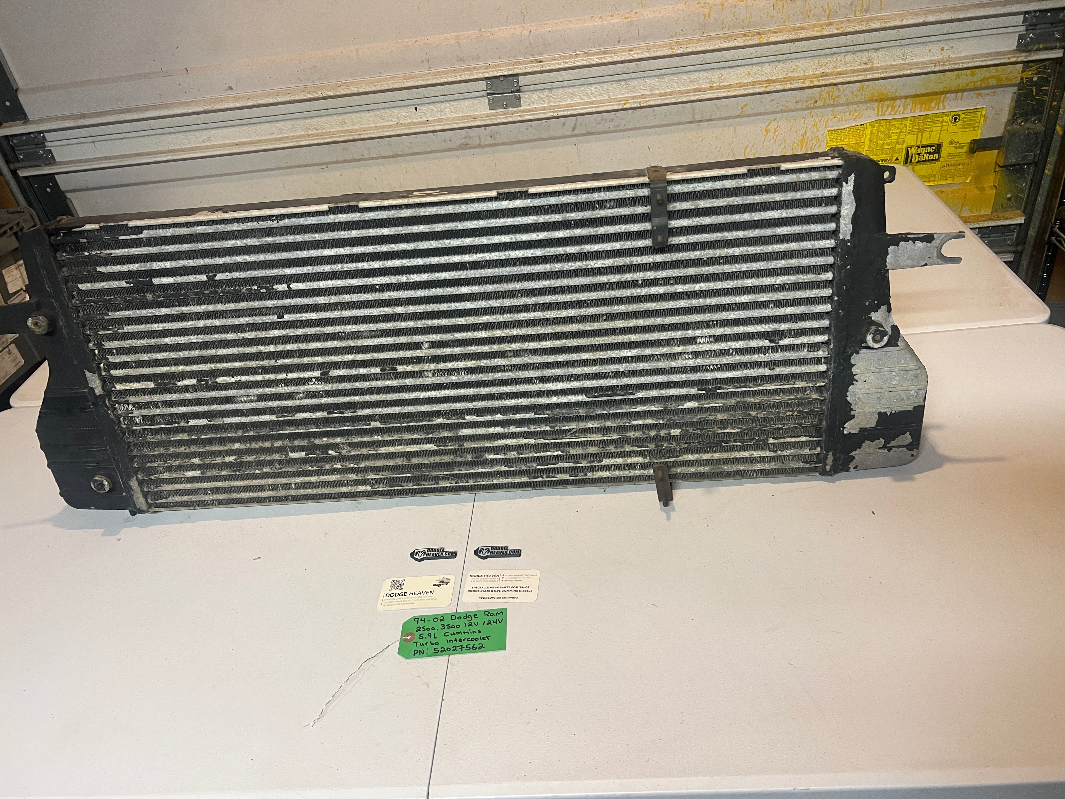 1994-2002 Dodge Ram 2500 3500 5.9L Cummins 12V & 24V Intercooler Air to Air
