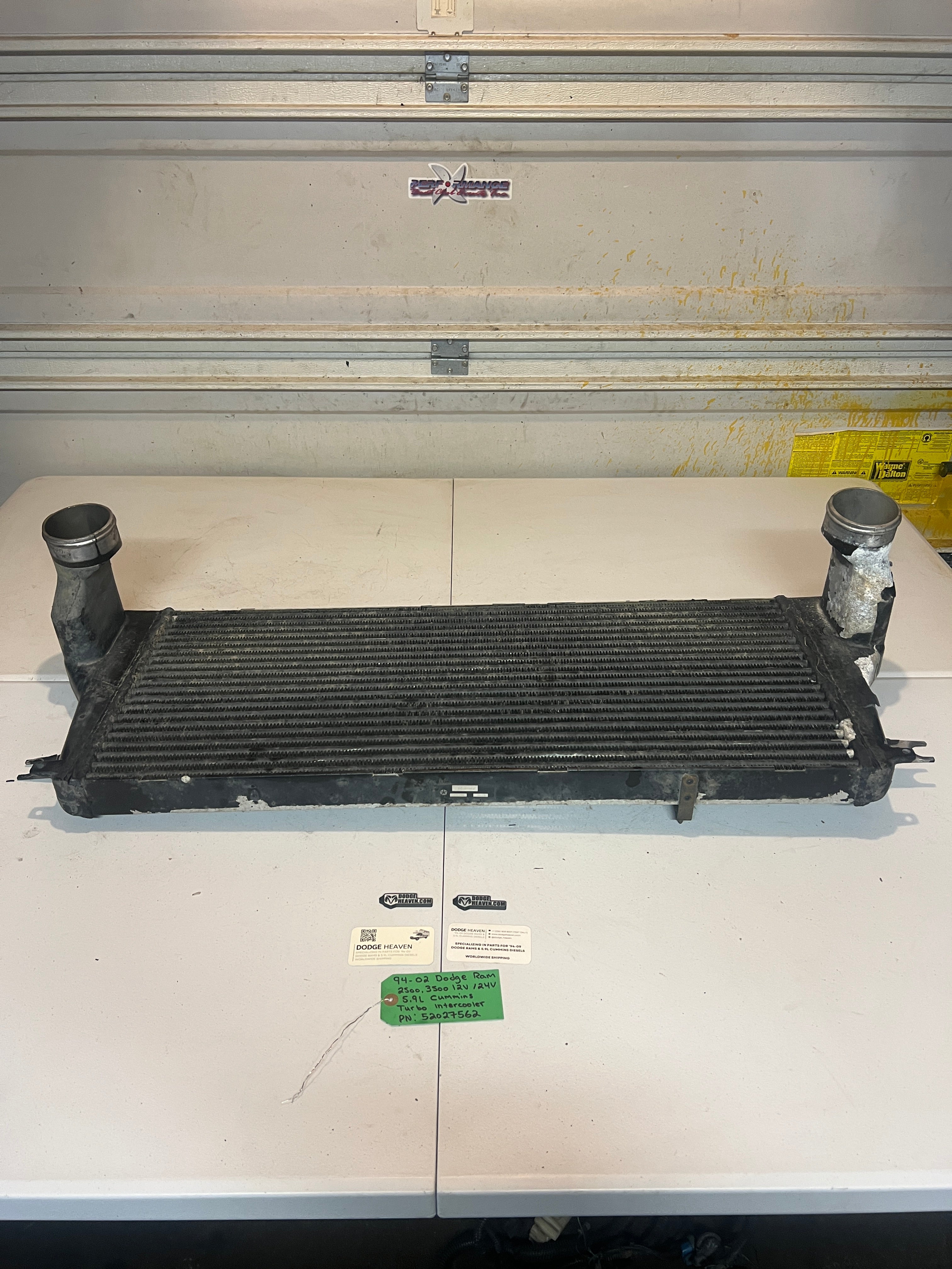 1994-2002 Dodge Ram 2500 3500 5.9L Cummins 12V & 24V Intercooler Air to Air