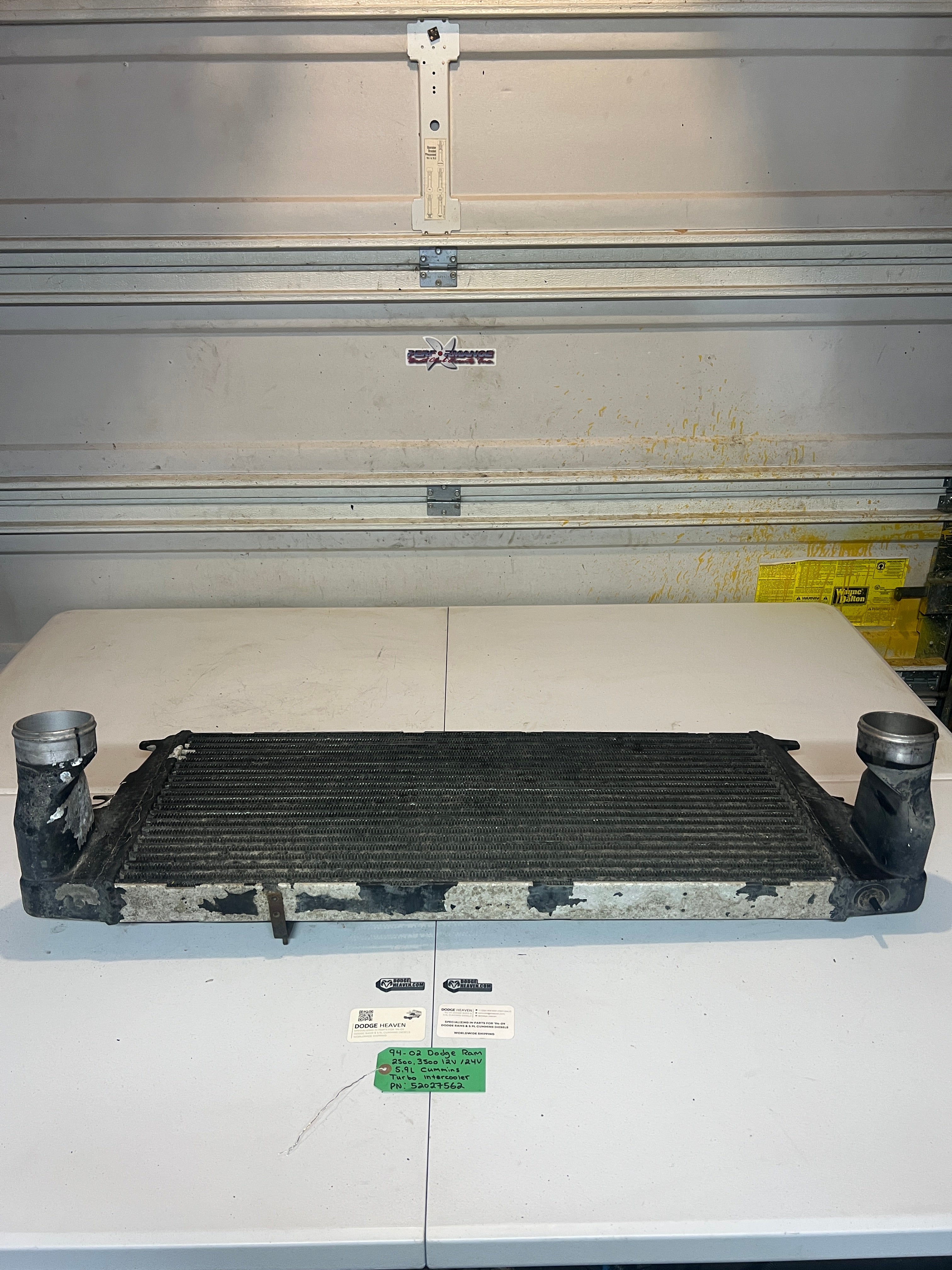 1994-2002 Dodge Ram 2500 3500 5.9L Cummins 12V & 24V Intercooler Air to Air