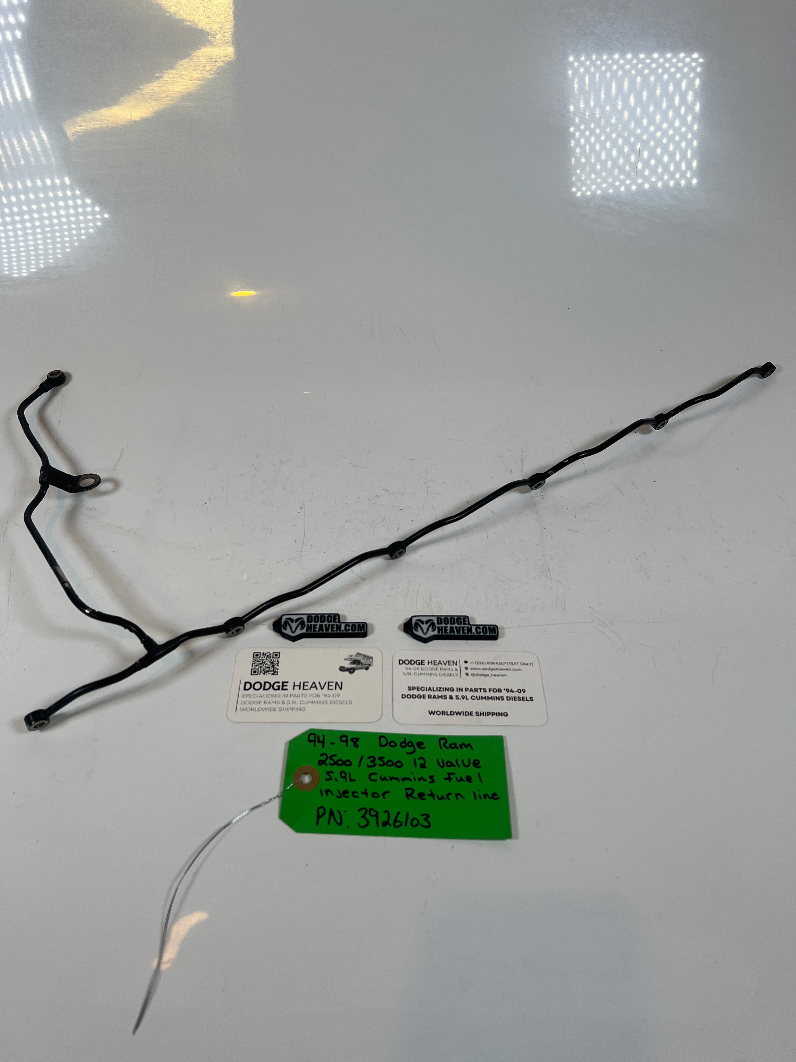 1994-1998 Dodge ram 12 Valve 5.9L Cummins Fuel injector Return line