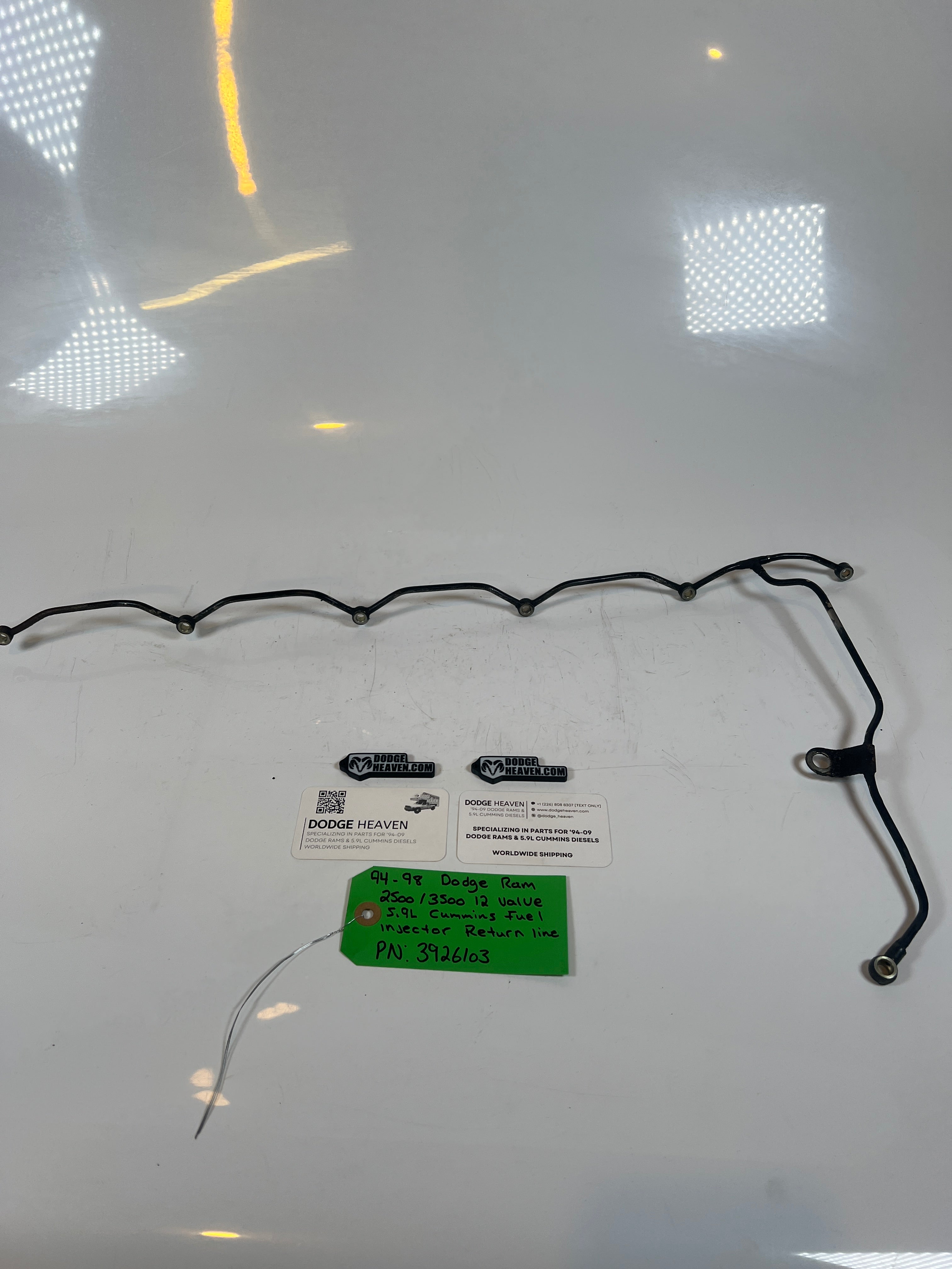 1994-1998 Dodge ram 12 Valve 5.9L Cummins Fuel injector Return line