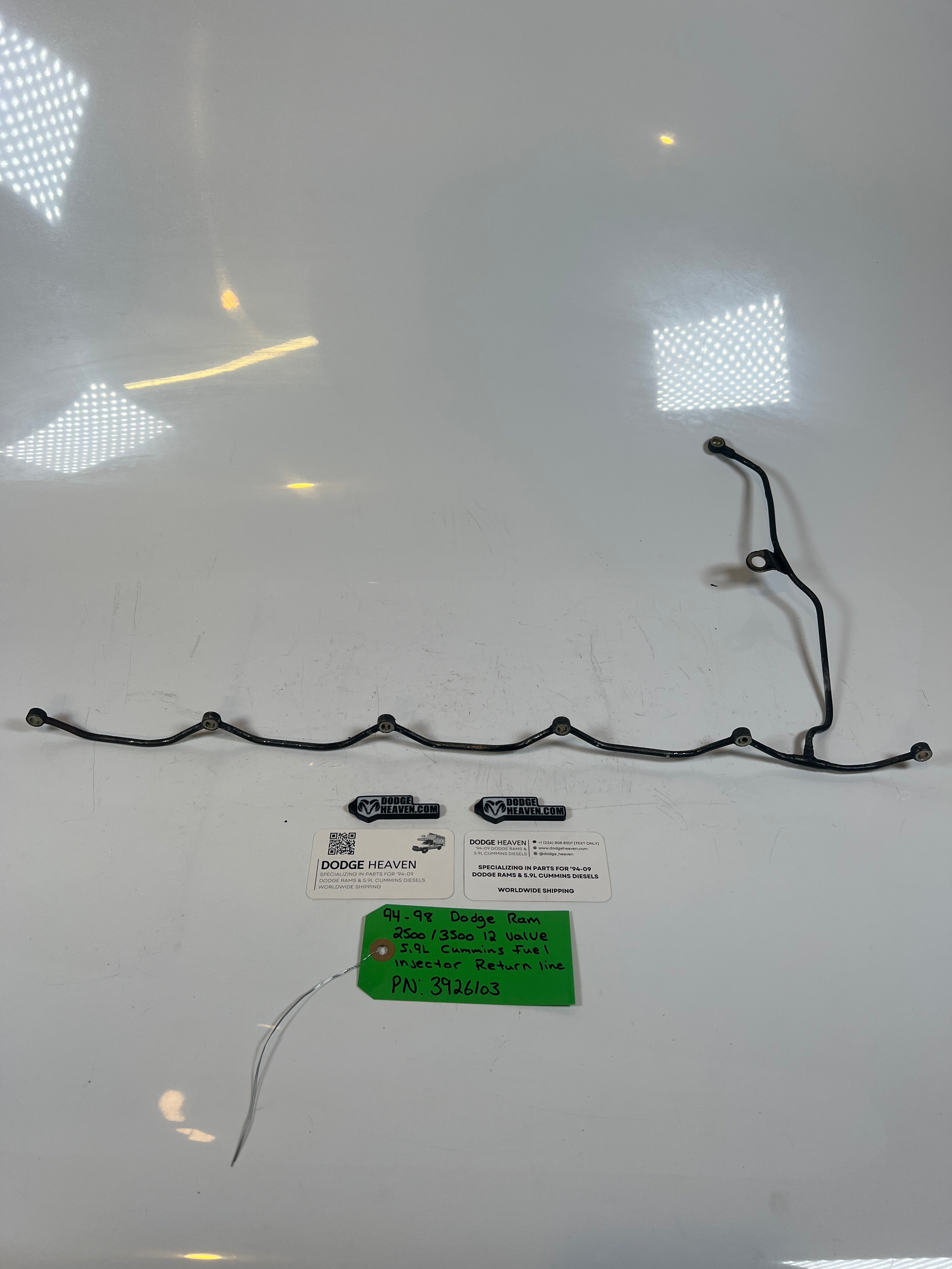 1994-1998 Dodge ram 12 Valve 5.9L Cummins Fuel injector Return line