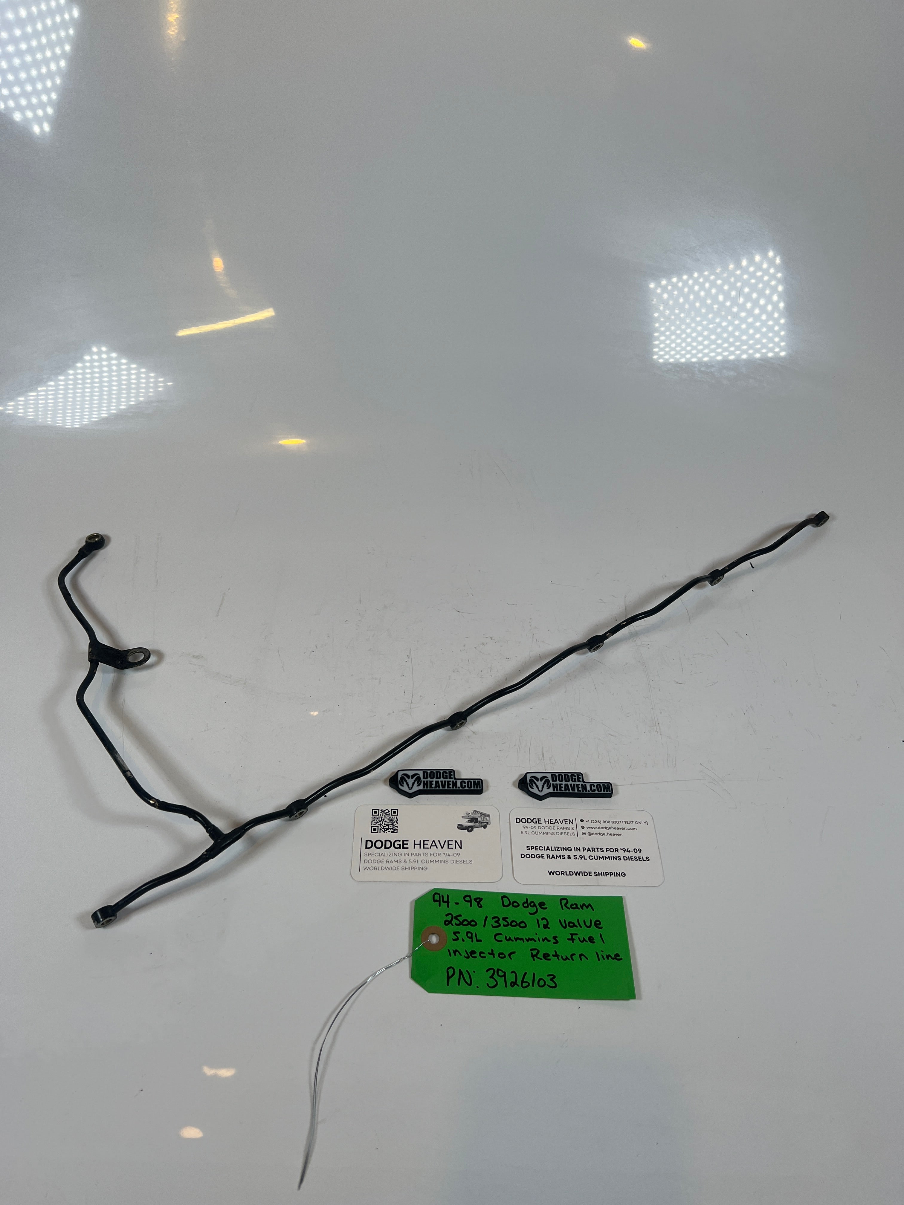 1994-1998 Dodge ram 12 Valve 5.9L Cummins Fuel injector Return line