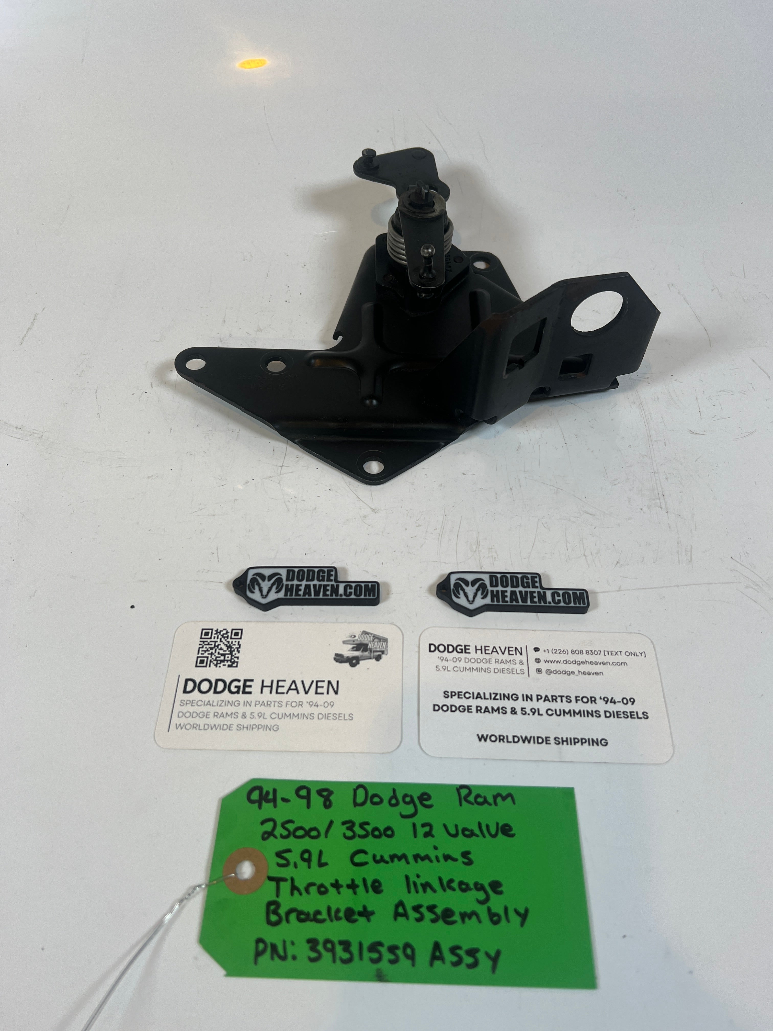 1994-1998 Dodge Ram 12 Valve 5.9l Cummins Throttle Linkage Bracket