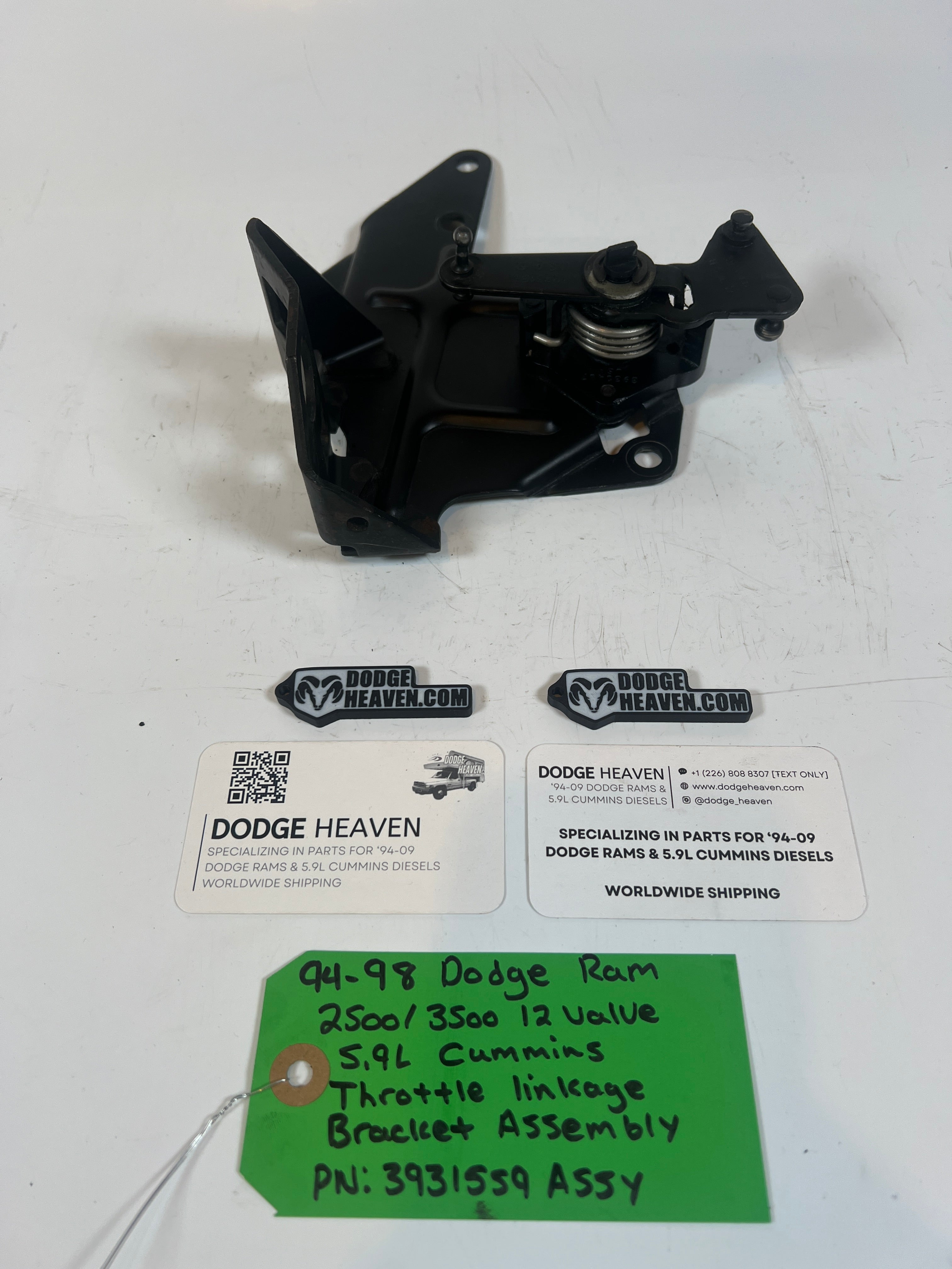 1994-1998 Dodge Ram 12 Valve 5.9l Cummins Throttle Linkage Bracket