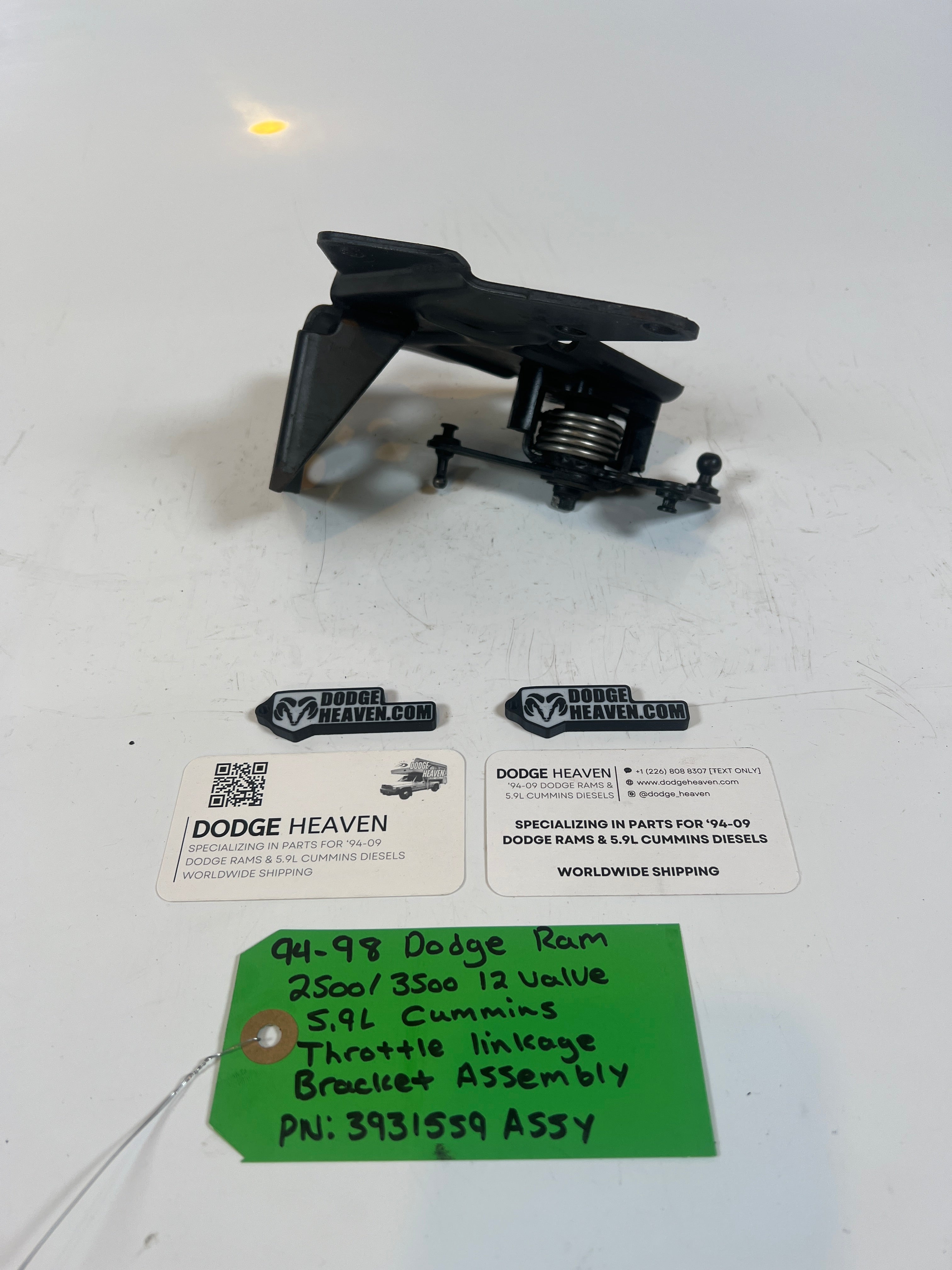 1994-1998 Dodge Ram 12 Valve 5.9l Cummins Throttle Linkage Bracket