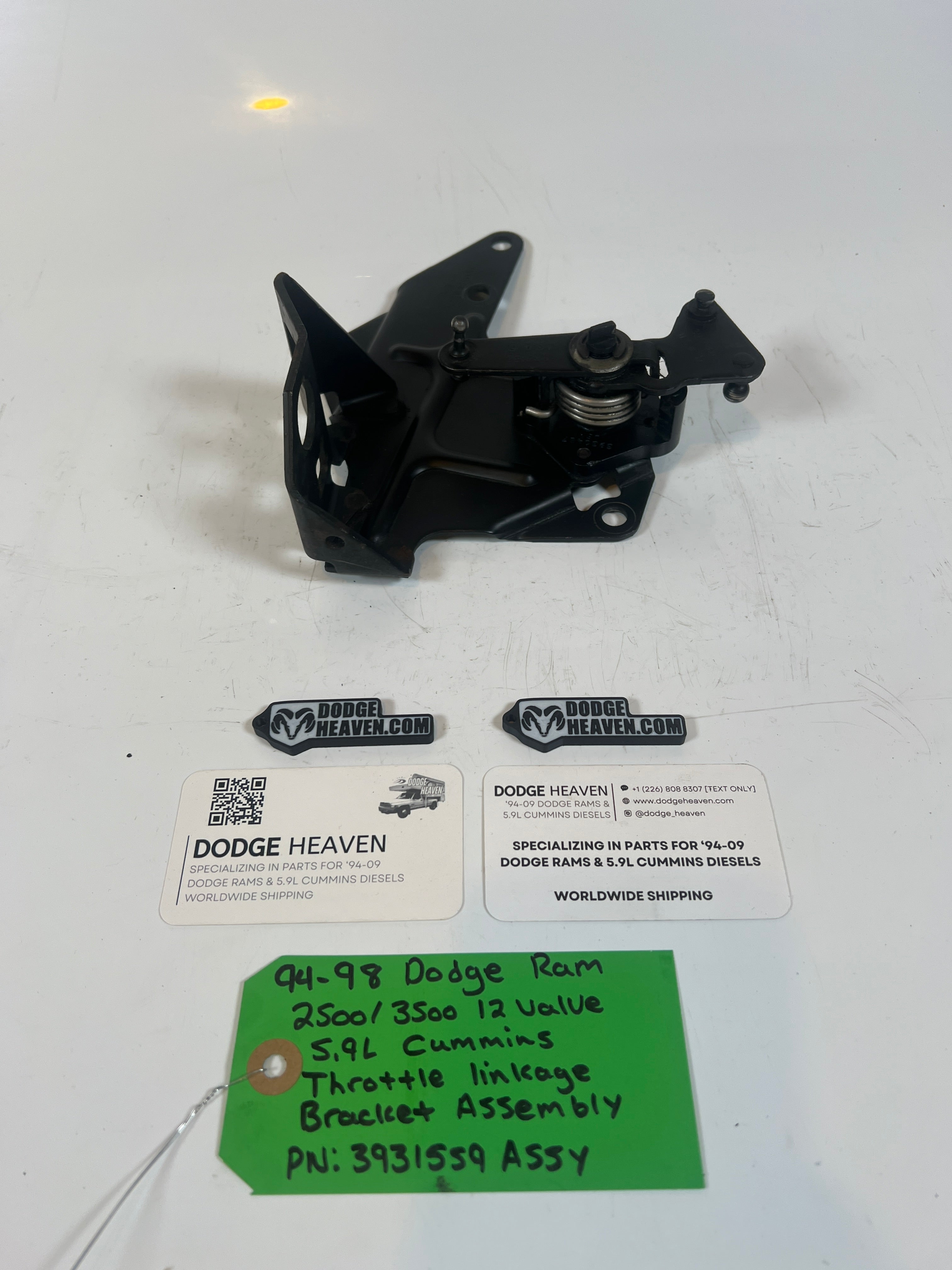 1994-1998 Dodge Ram 12 Valve 5.9l Cummins Throttle Linkage Bracket