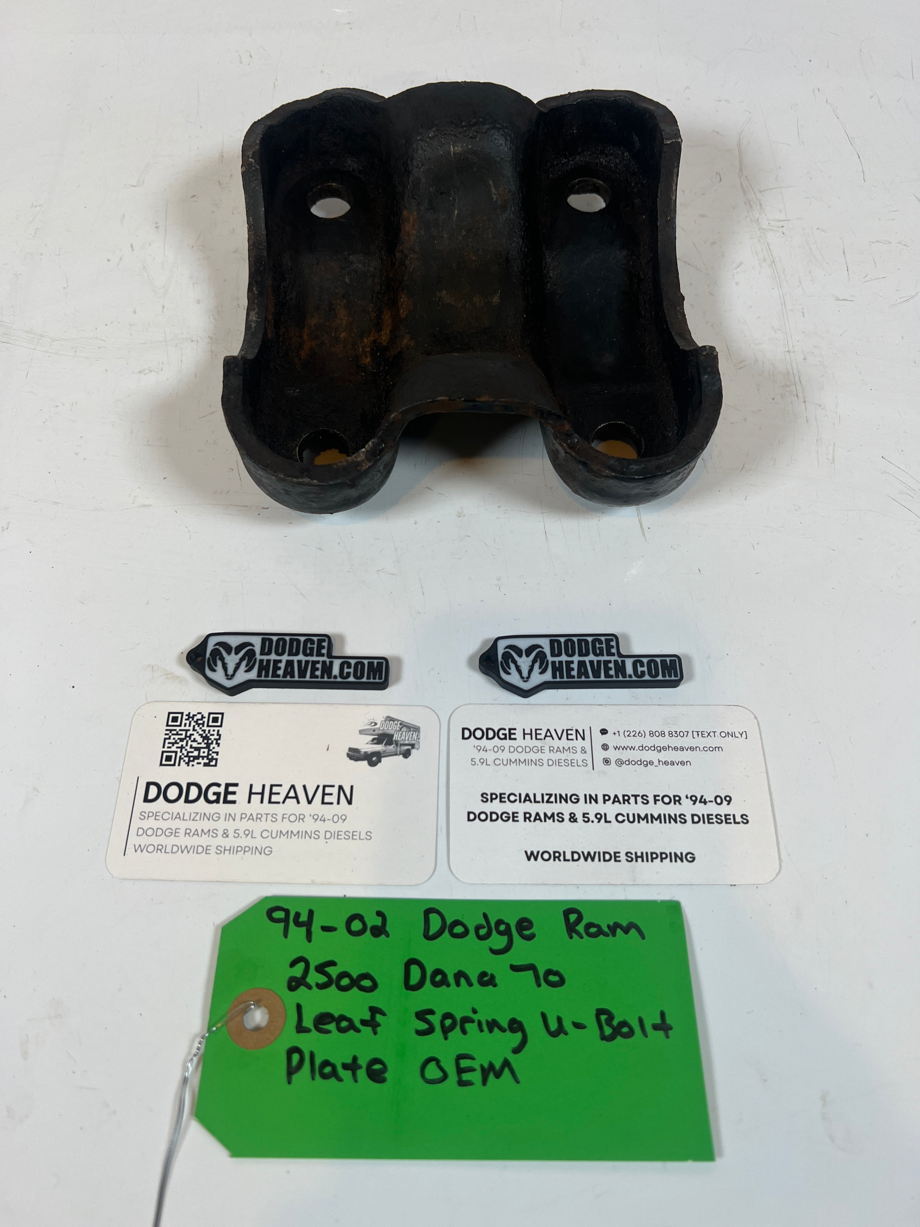 1994-2002 Dodge Ram 2500 Dana 70 Leaf Spring U-Bolt Plate