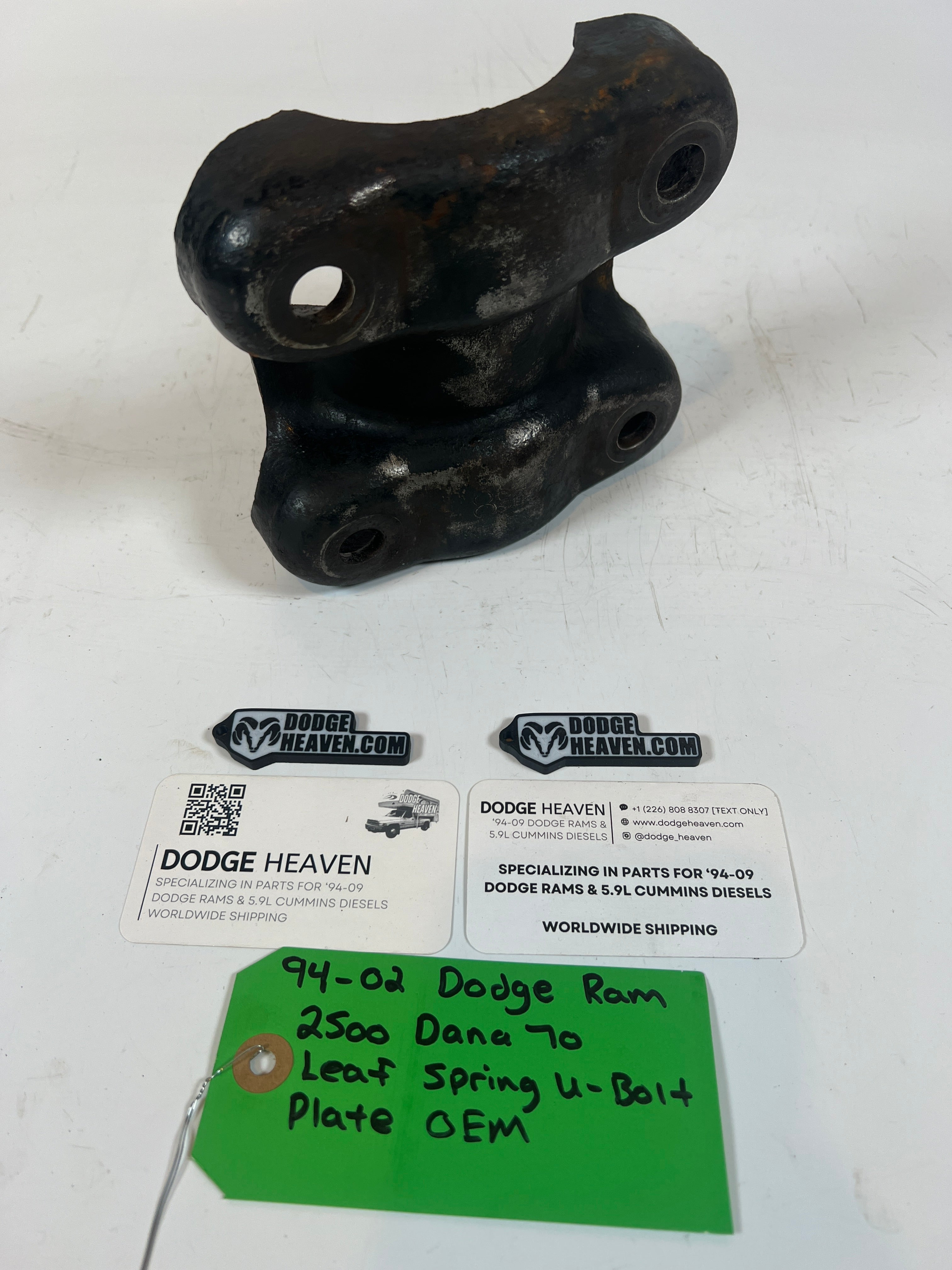 1994-2002 Dodge Ram 2500 Dana 70 Leaf Spring U-Bolt Plate