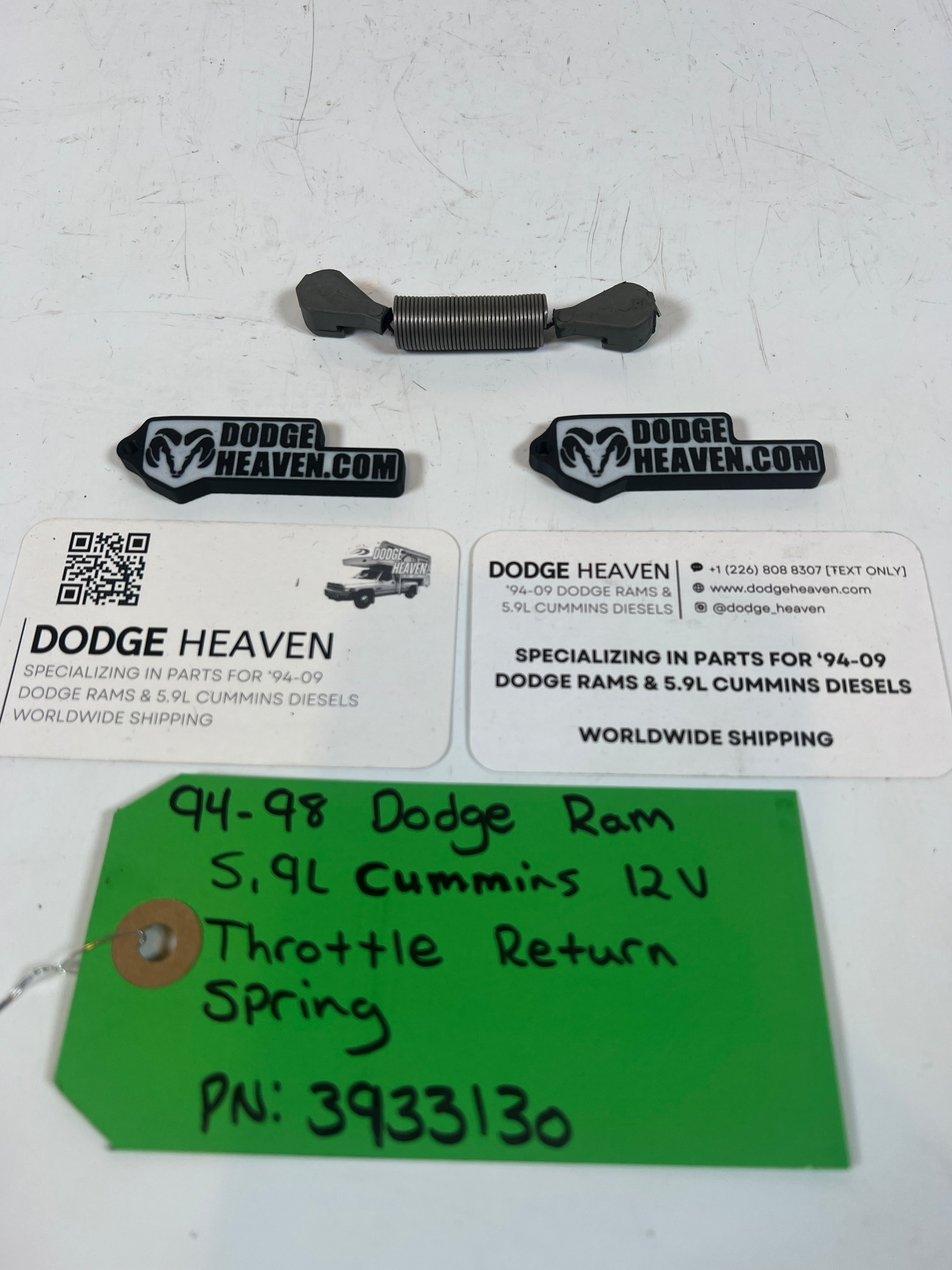 1994-1998 12 Valve 5.9l Cummins P7100 P Pump Throttle Return Spring