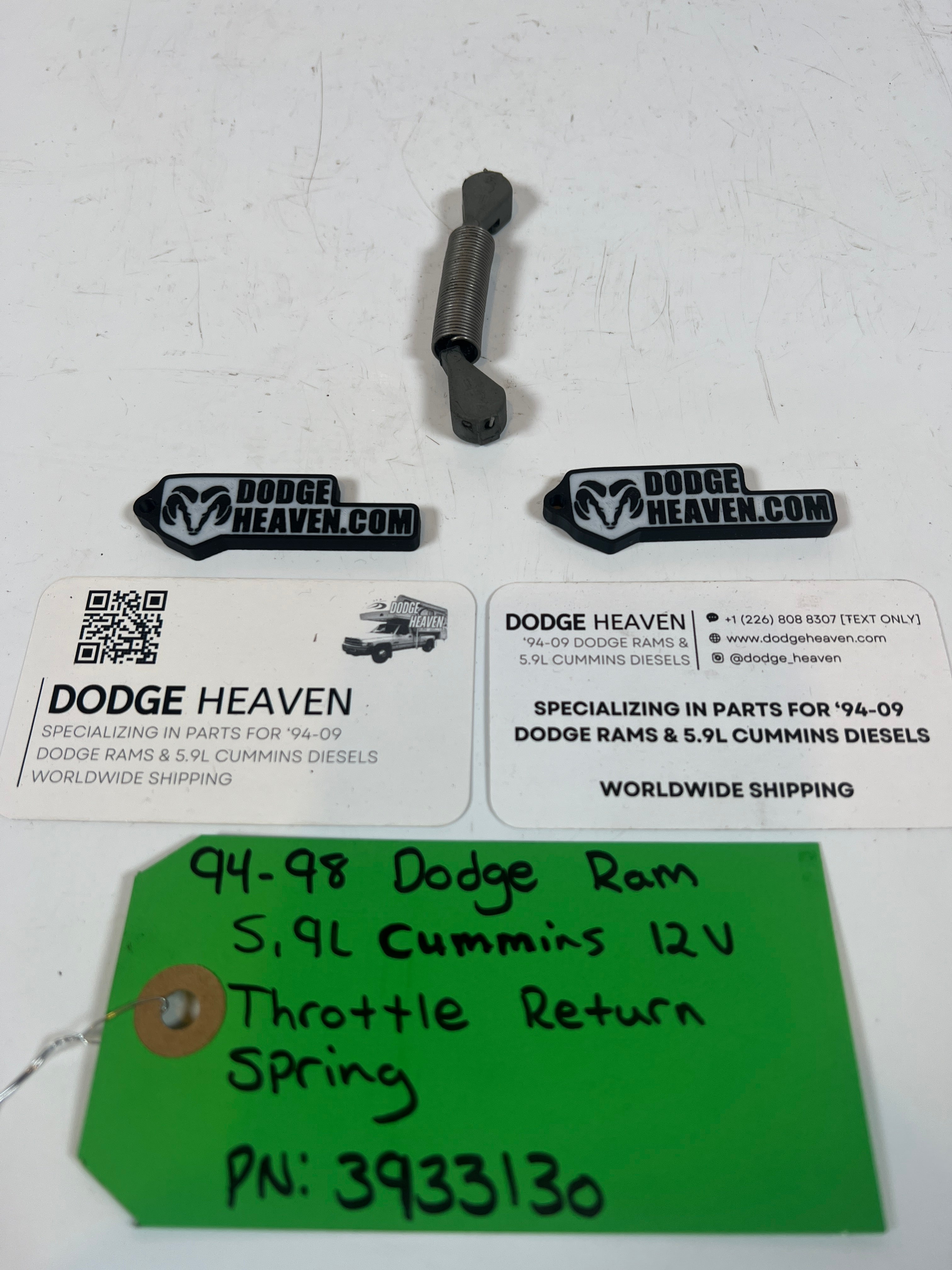 1994-1998 12 Valve 5.9l Cummins P7100 P Pump Throttle Return Spring