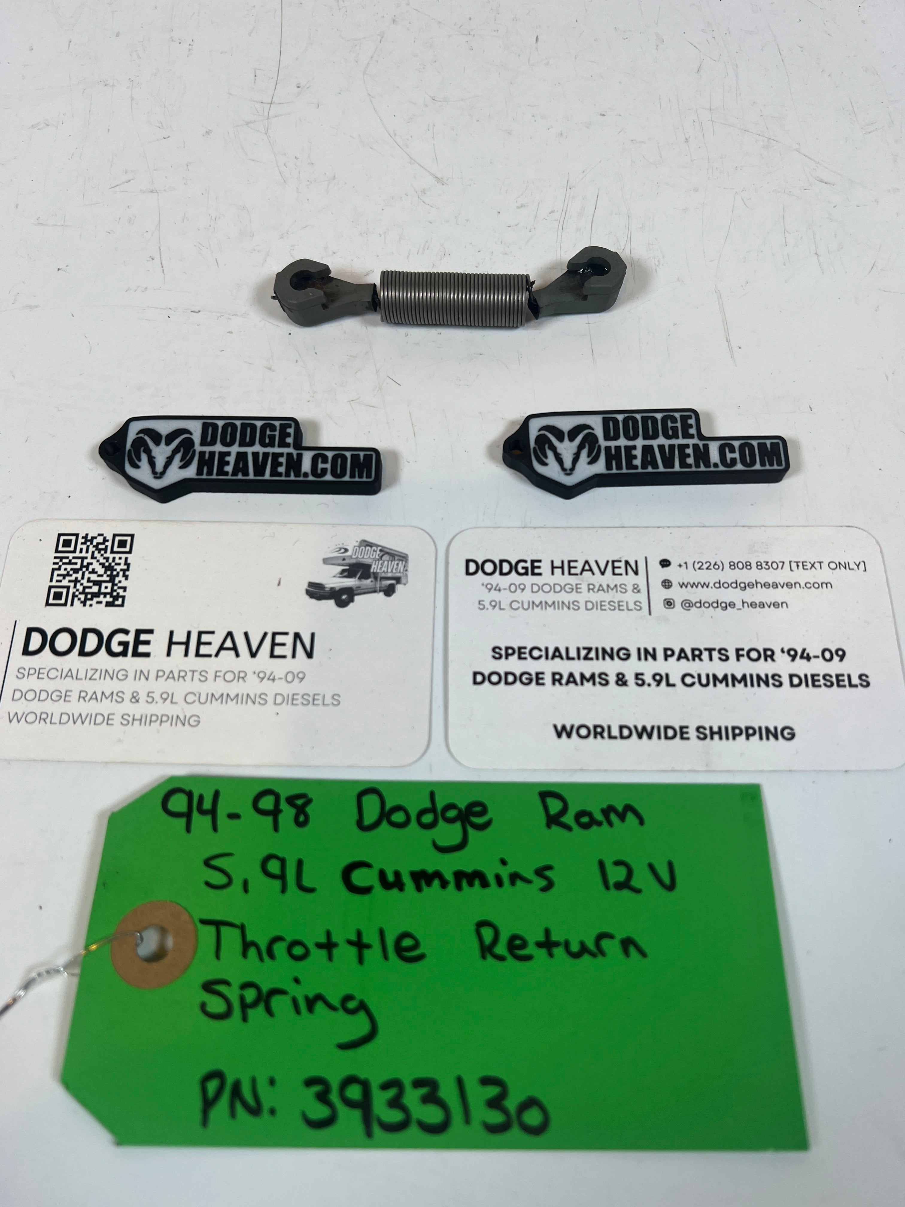 1994-1998 12 Valve 5.9l Cummins P7100 P Pump Throttle Return Spring
