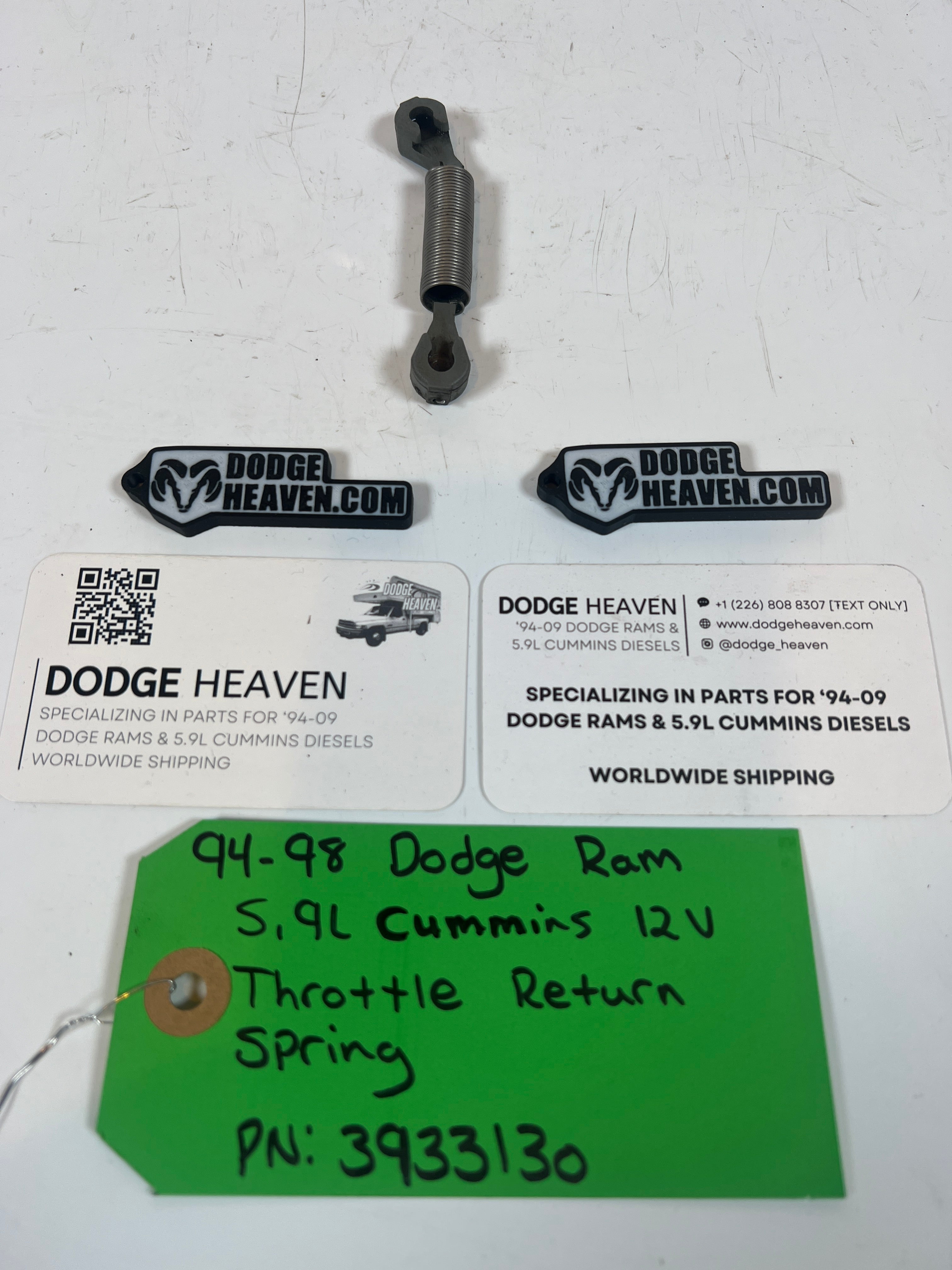 1994-1998 12 Valve 5.9l Cummins P7100 P Pump Throttle Return Spring