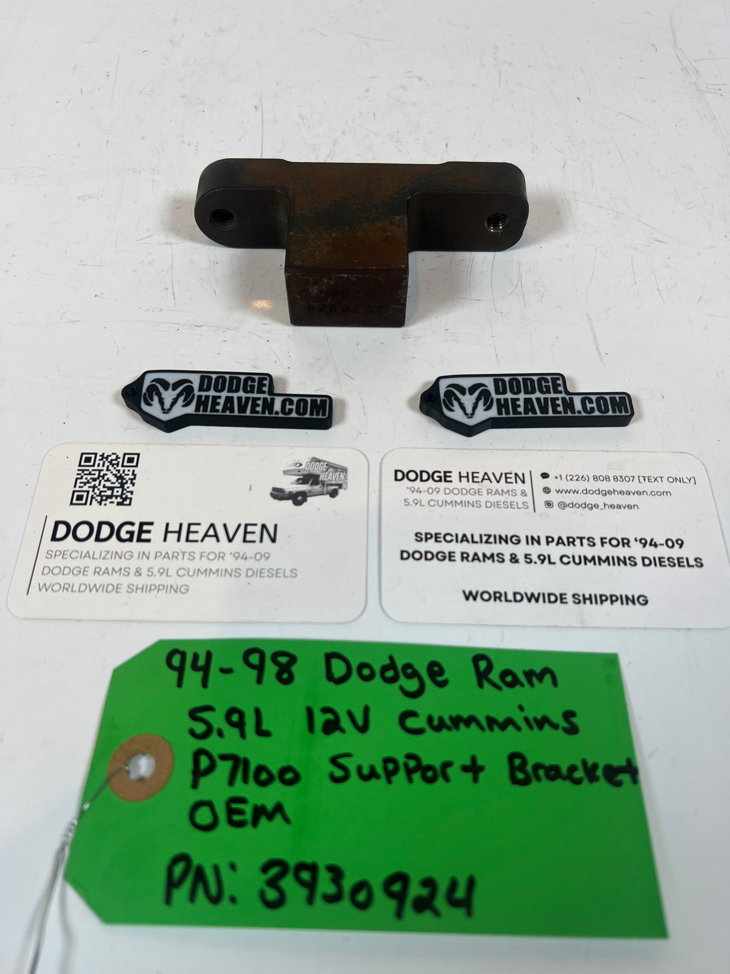 1994-1998 Dodge Ram 5.9L 12V Cummins P7100 P Pump Support Bracket