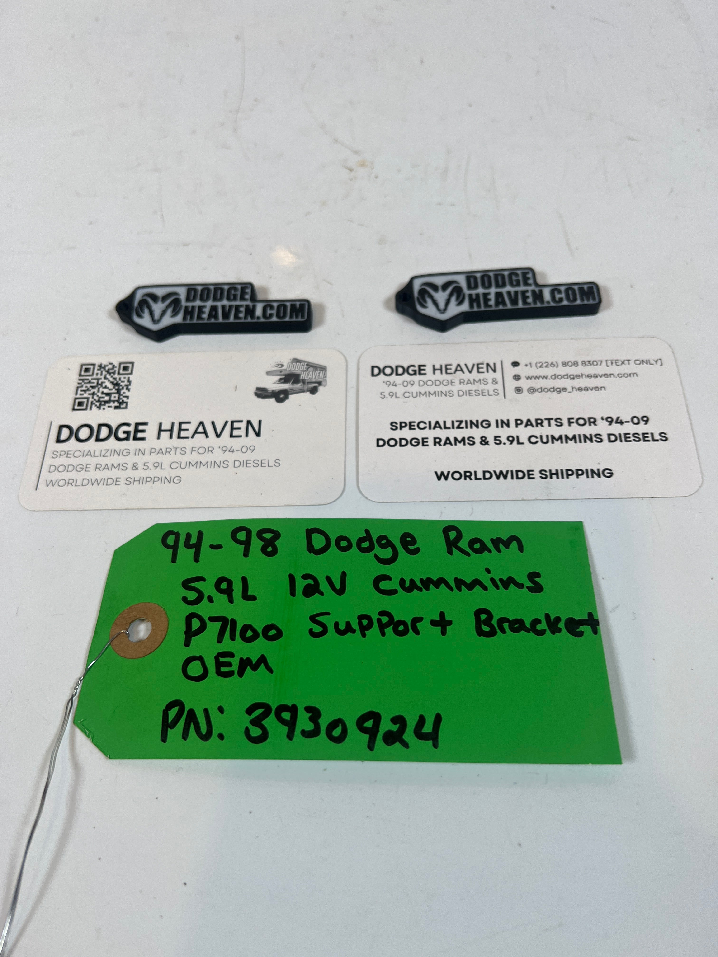 1994-1998 Dodge Ram 5.9L 12V Cummins P7100 P Pump Support Bracket