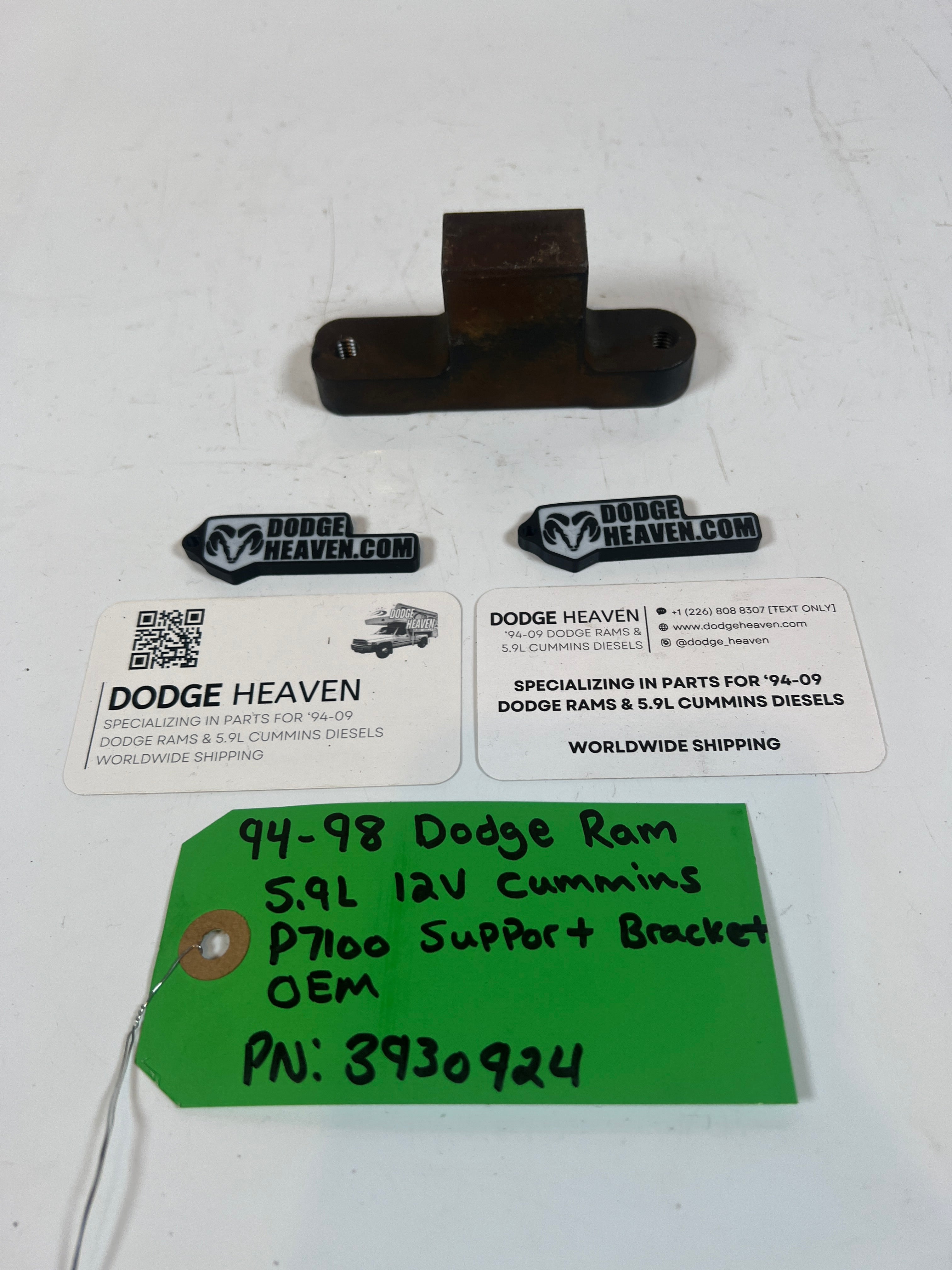 1994-1998 Dodge Ram 5.9L 12V Cummins P7100 P Pump Support Bracket