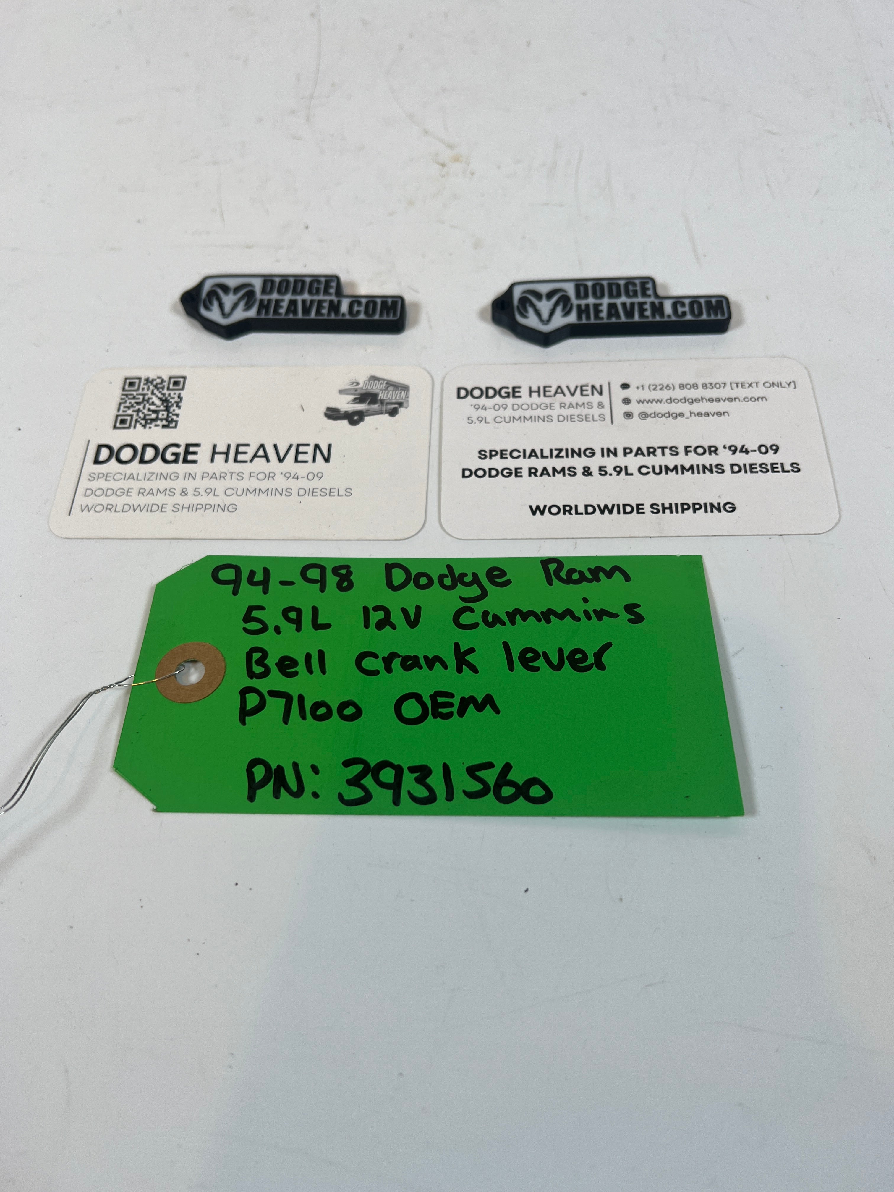 1994-1998 Dodge Ram 12V 5.9L Cummins P7100 Bell Crank Lever