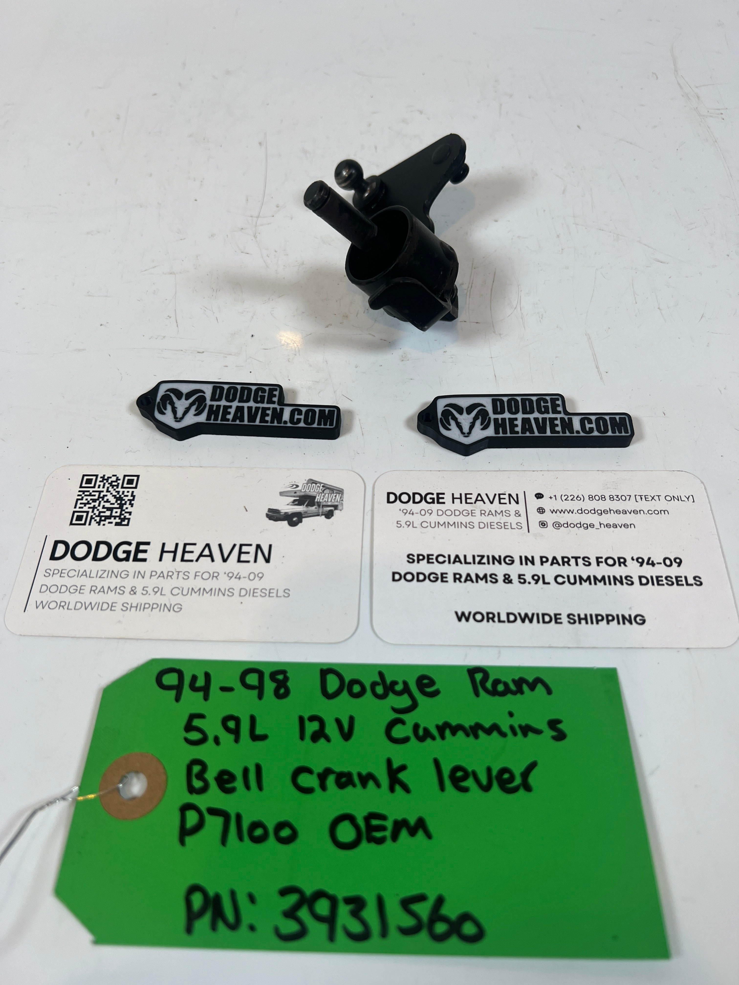 1994-1998 Dodge Ram 12V 5.9L Cummins P7100 Bell Crank Lever