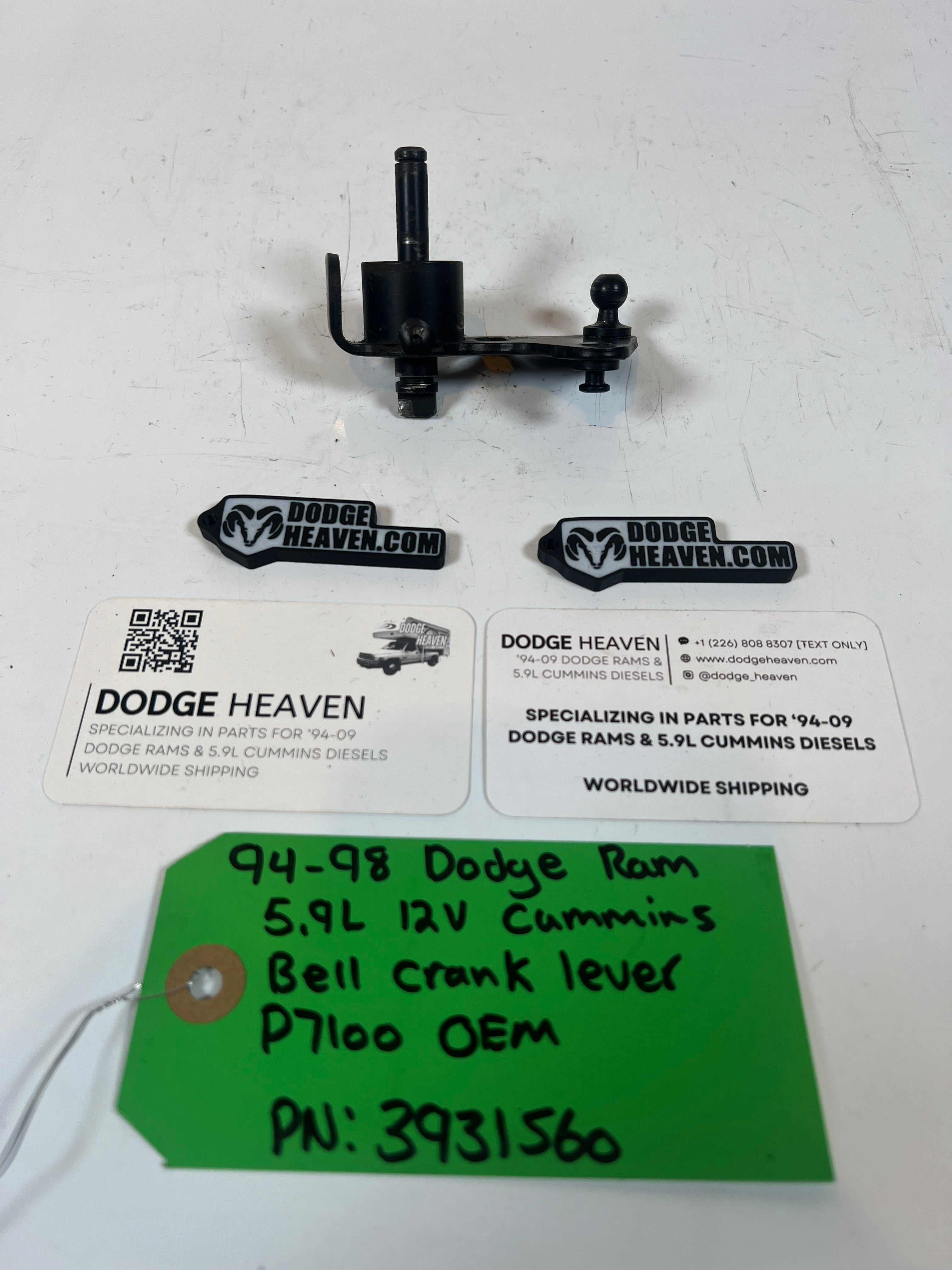 1994-1998 Dodge Ram 12V 5.9L Cummins P7100 Bell Crank Lever