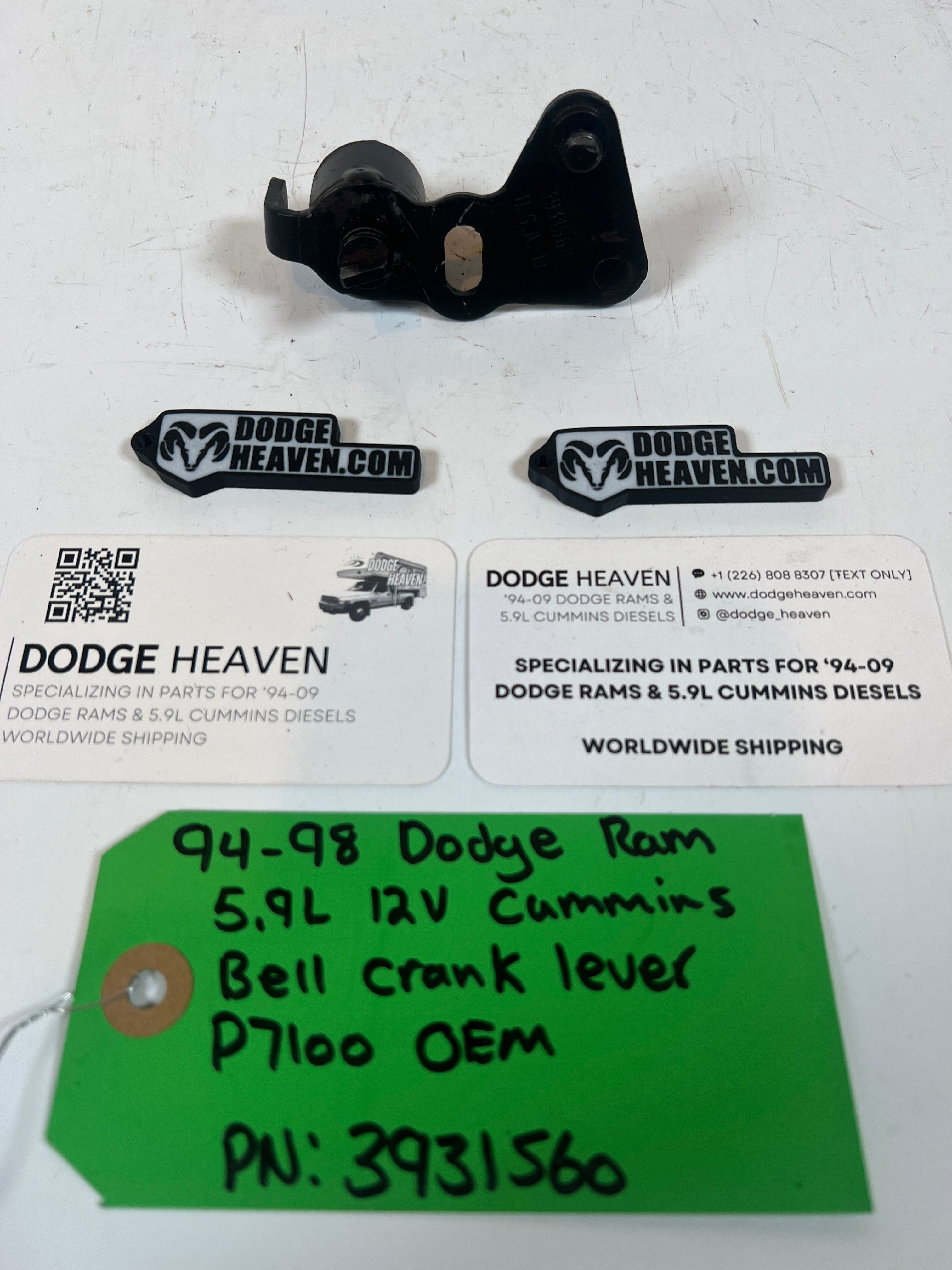 1994-1998 Dodge Ram 12V 5.9L Cummins P7100 Bell Crank Lever