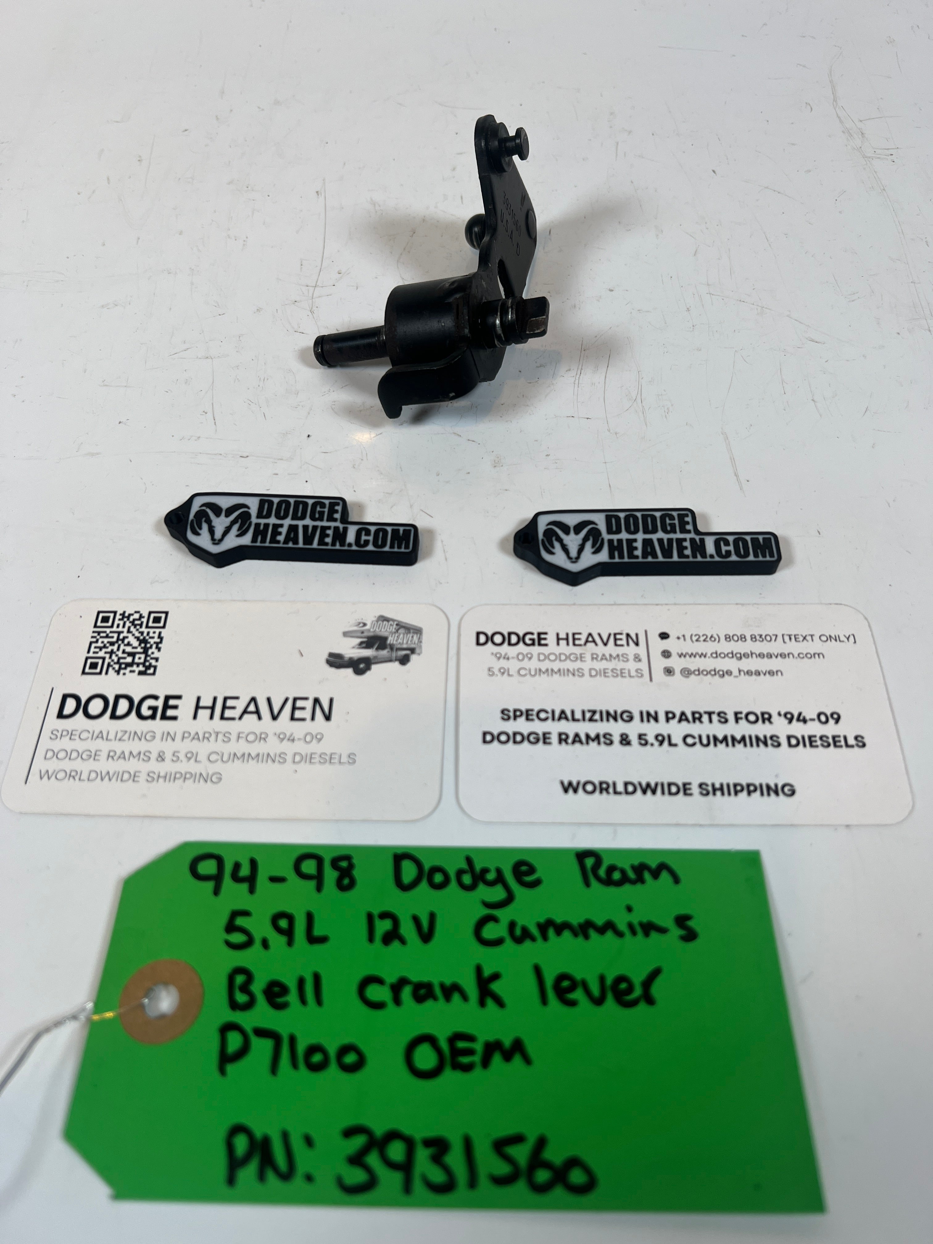 1994-1998 Dodge Ram 12V 5.9L Cummins P7100 Bell Crank Lever