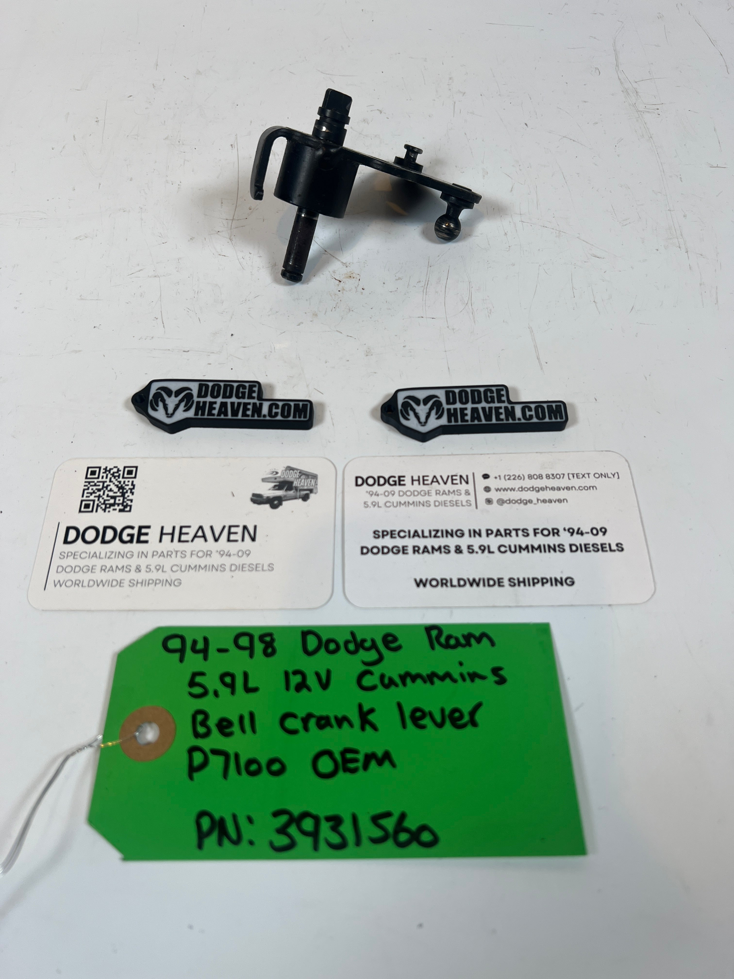 1994-1998 Dodge Ram 12V 5.9L Cummins P7100 Bell Crank Lever
