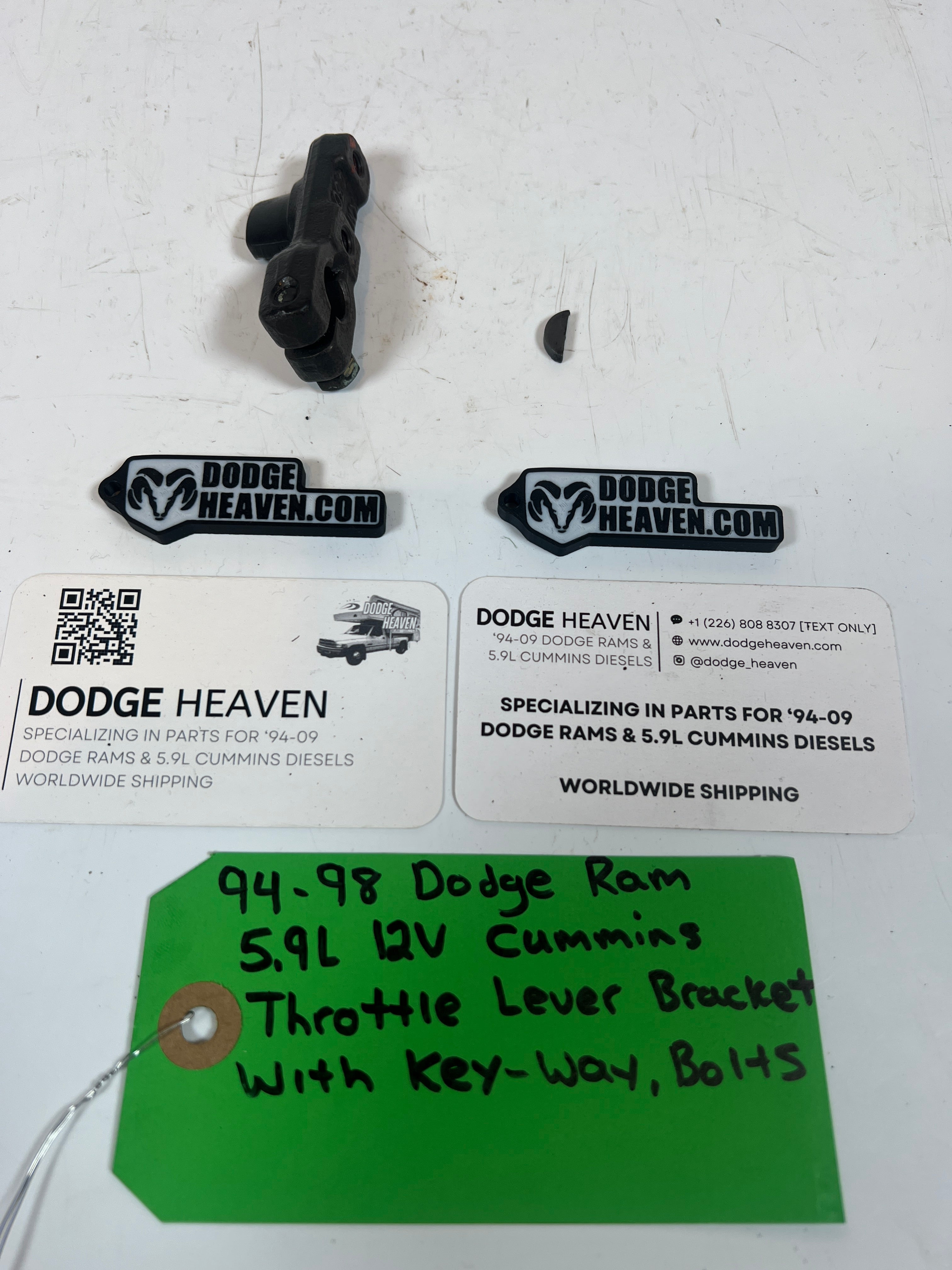 1994-1998 Dodge Ram 12V 5.9L Cummins P7100 Throttle Lever Bracket