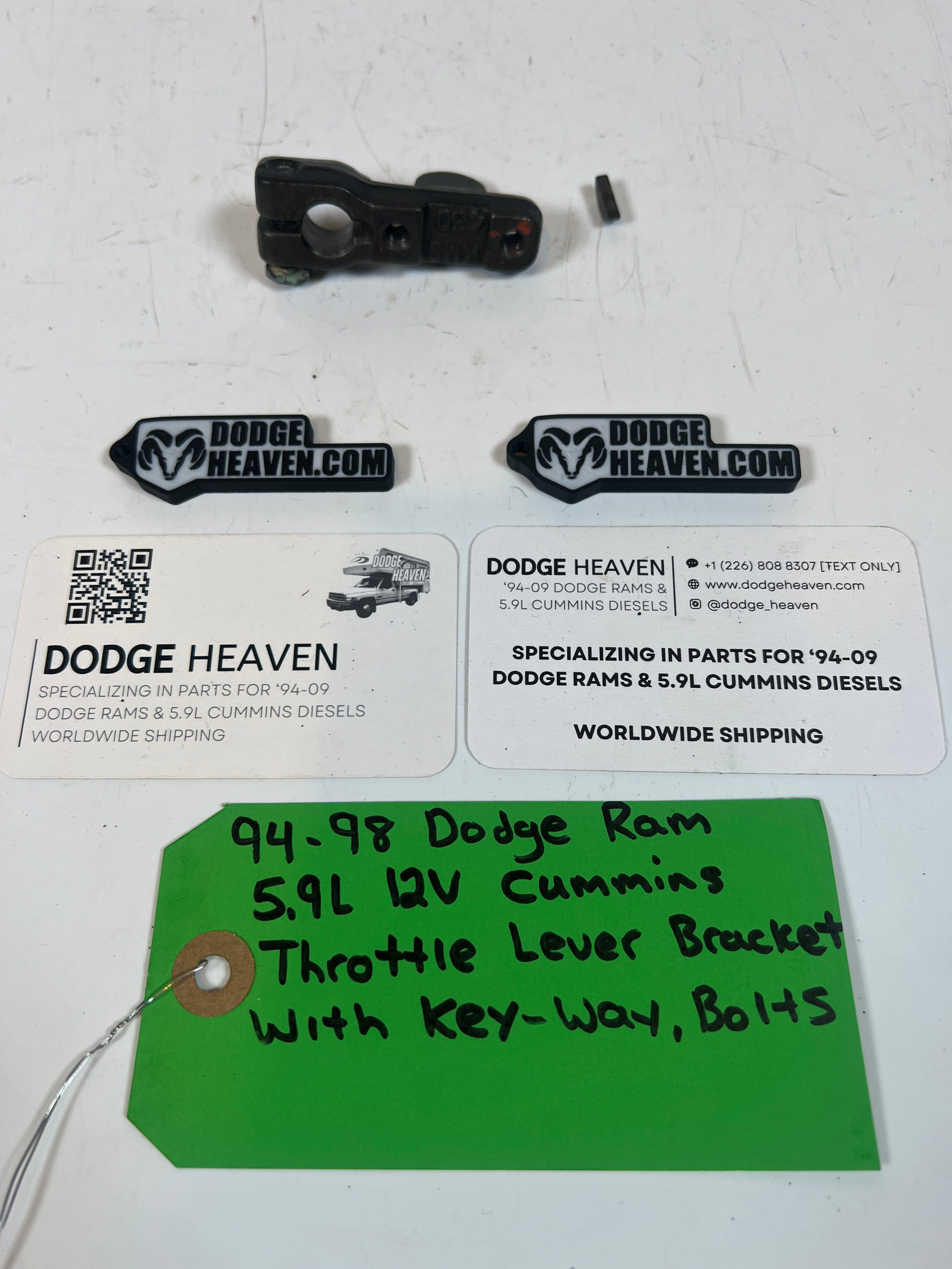 1994-1998 Dodge Ram 12V 5.9L Cummins P7100 Throttle Lever Bracket