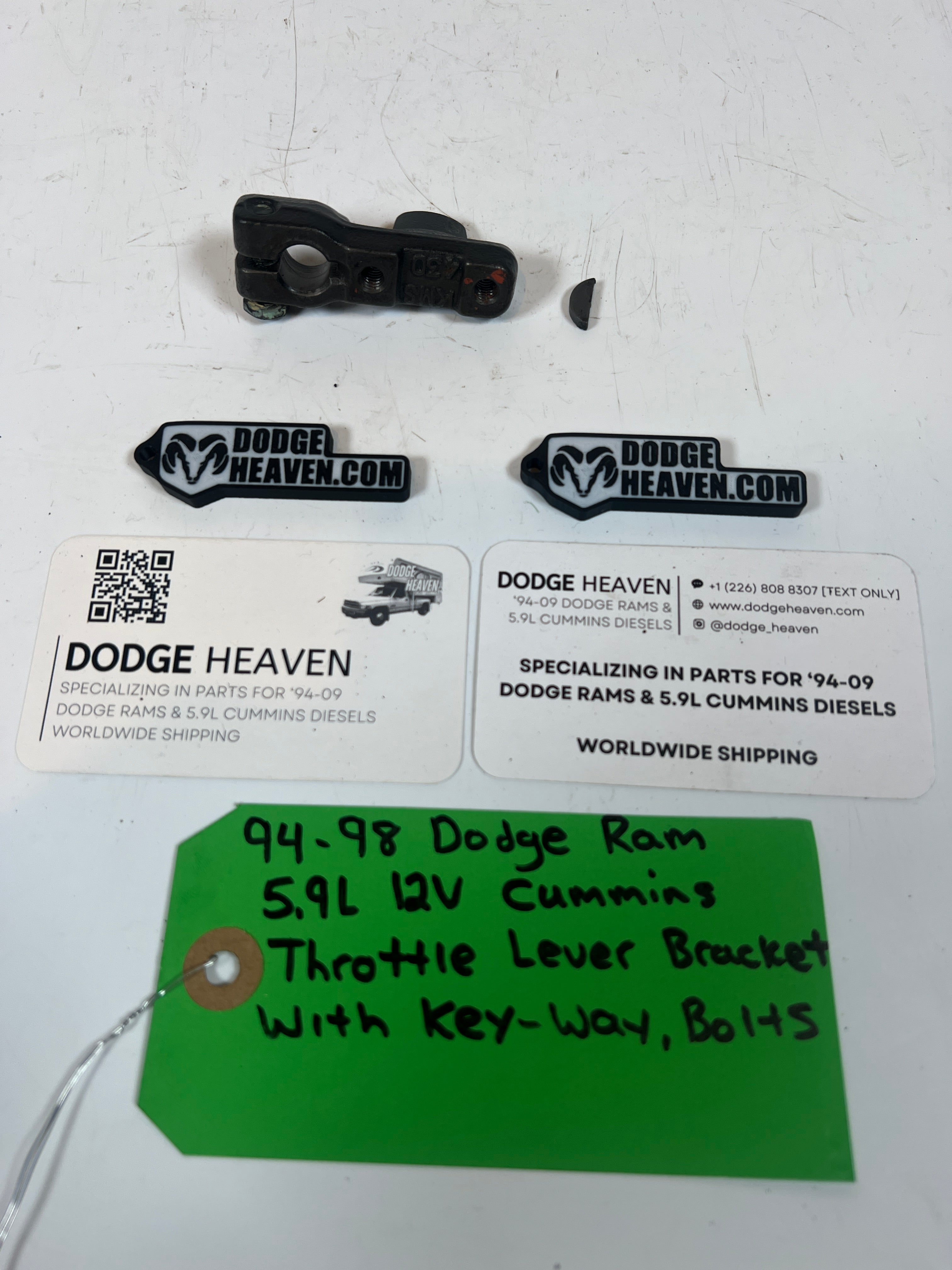 1994-1998 Dodge Ram 12V 5.9L Cummins P7100 Throttle Lever Bracket