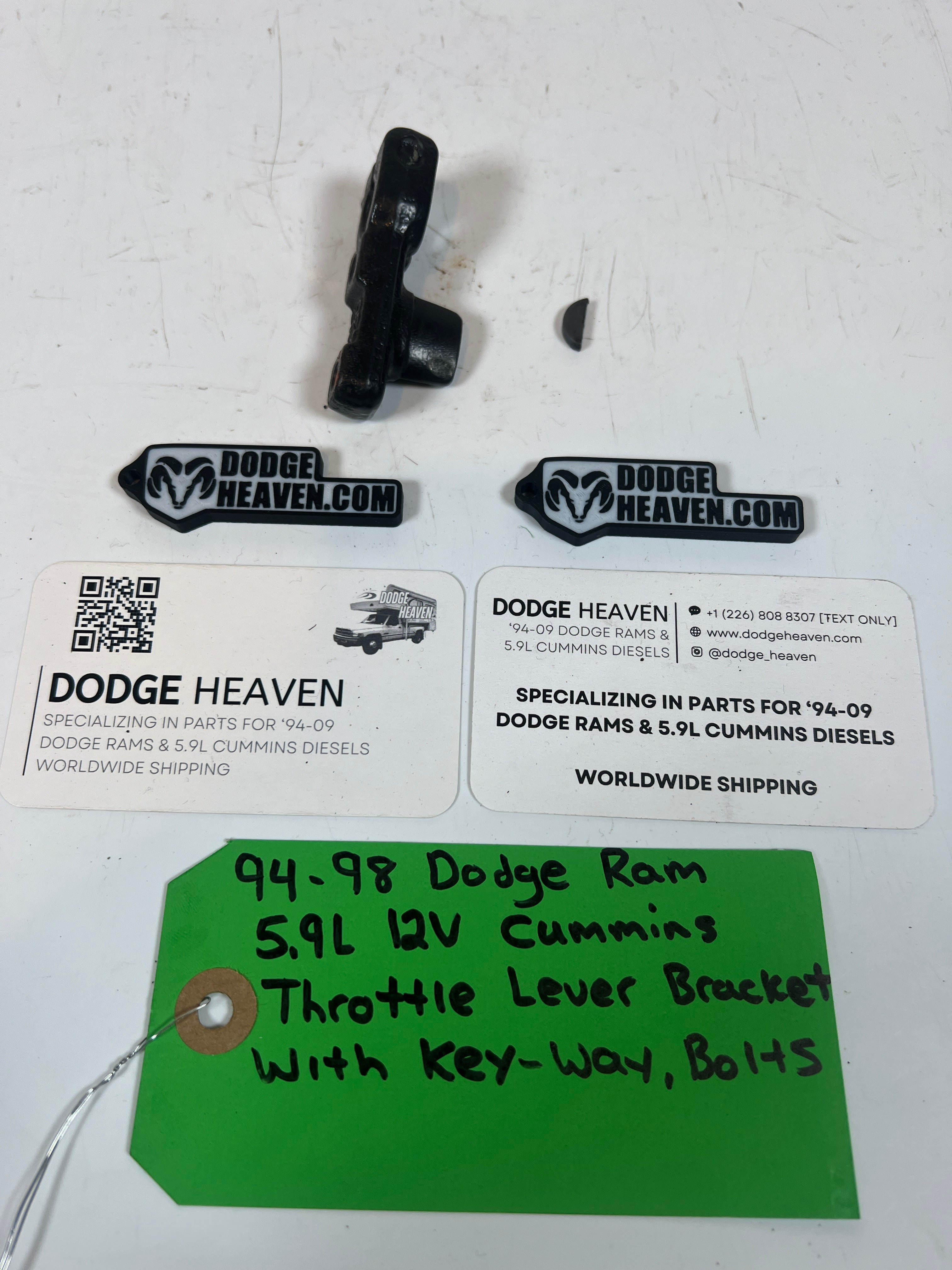 1994-1998 Dodge Ram 12V 5.9L Cummins P7100 Throttle Lever Bracket