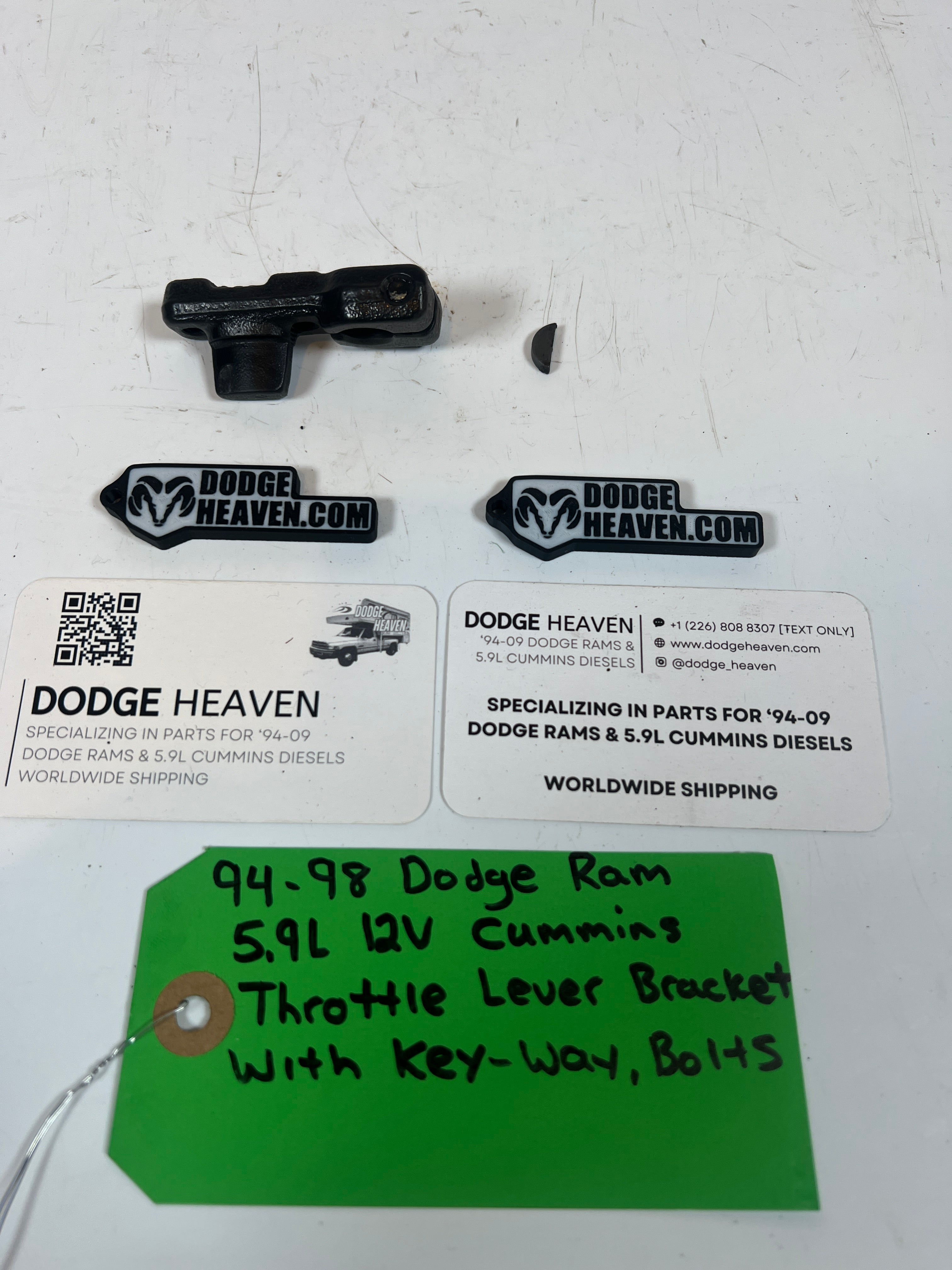 1994-1998 Dodge Ram 12V 5.9L Cummins P7100 Throttle Lever Bracket