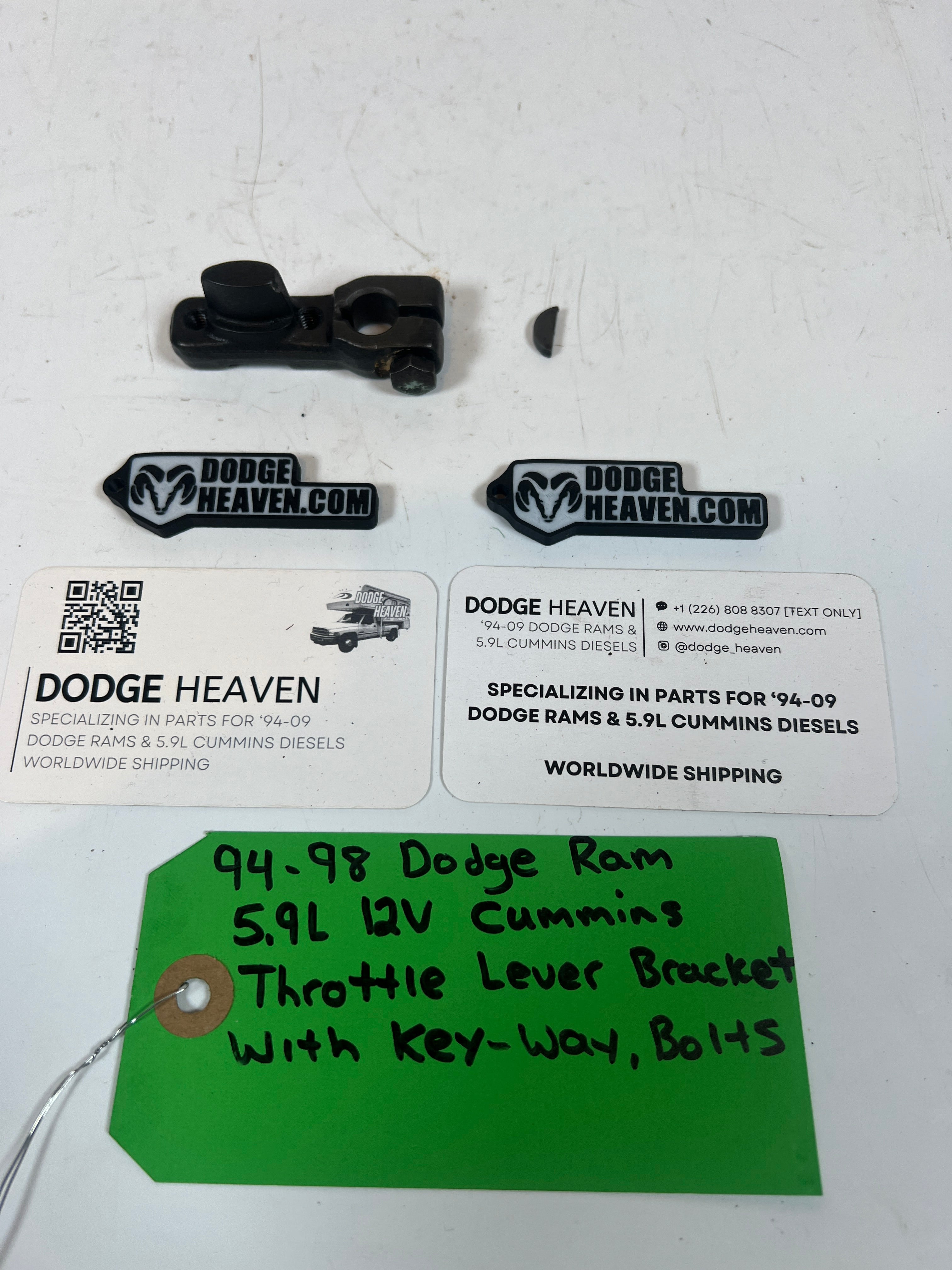 1994-1998 Dodge Ram 12V 5.9L Cummins P7100 Throttle Lever Bracket