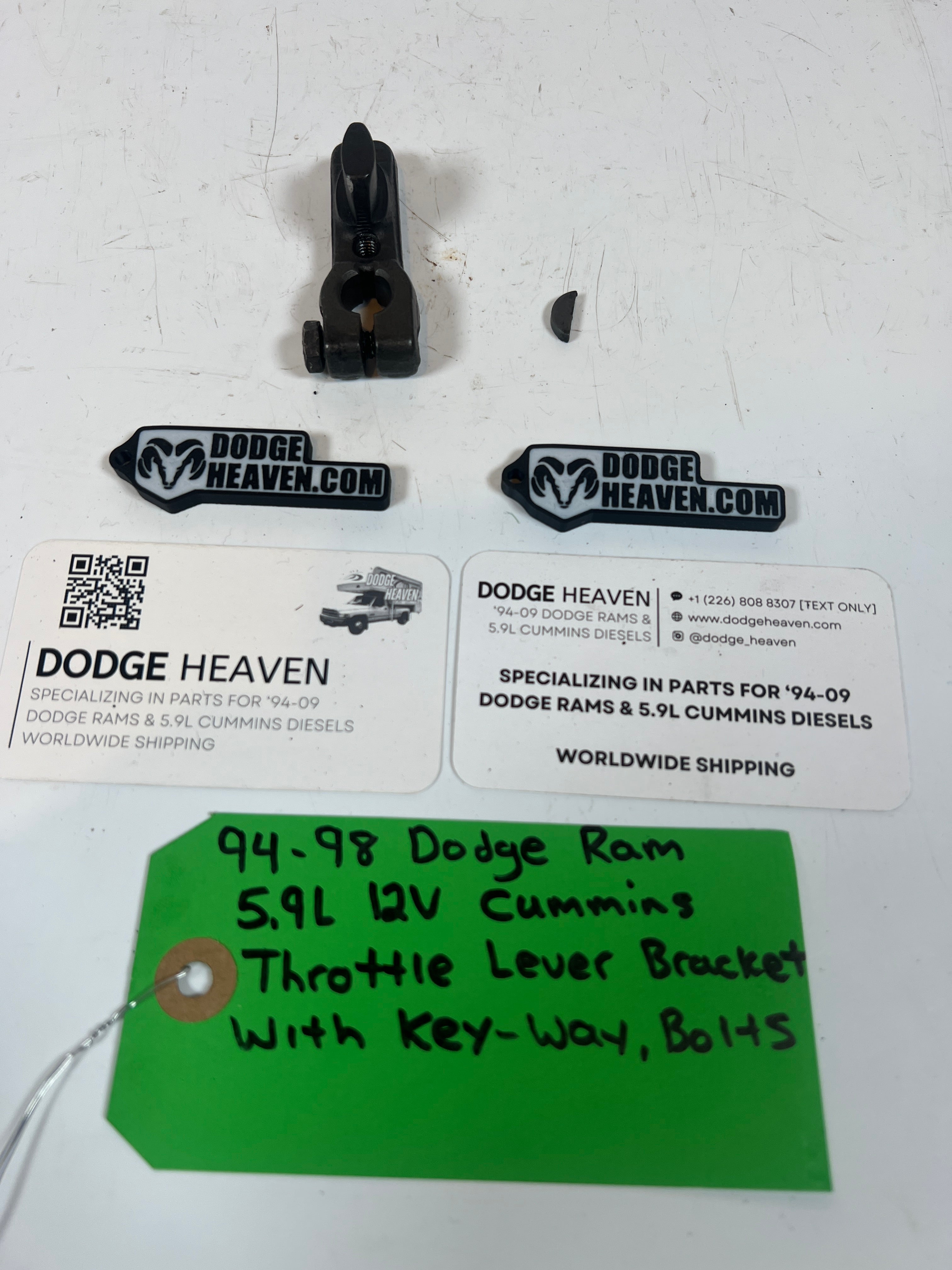 1994-1998 Dodge Ram 12V 5.9L Cummins P7100 Throttle Lever Bracket
