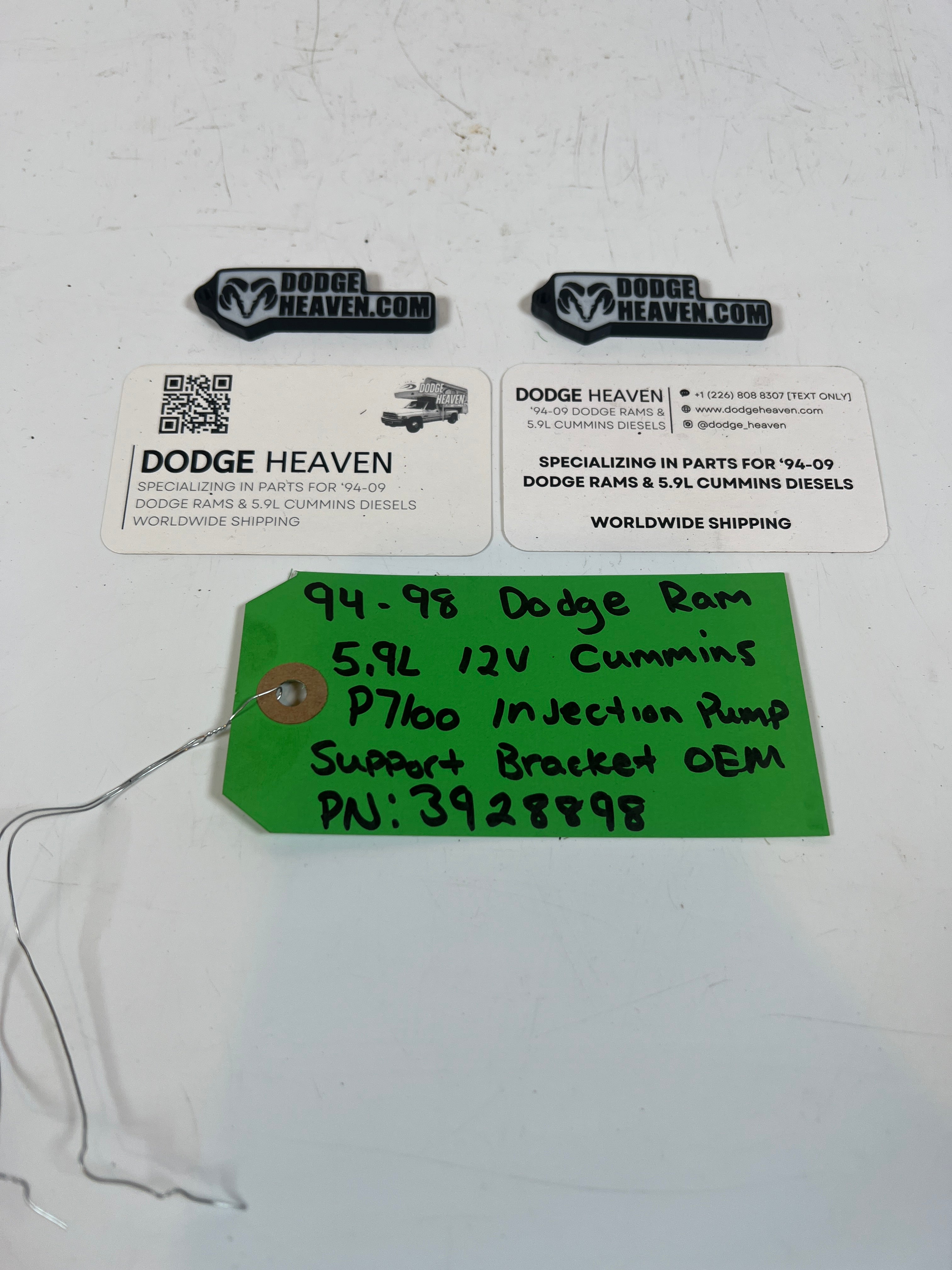 1994-1998 Dodge Ram 12V Cummins P7100 Pump Support Bracket