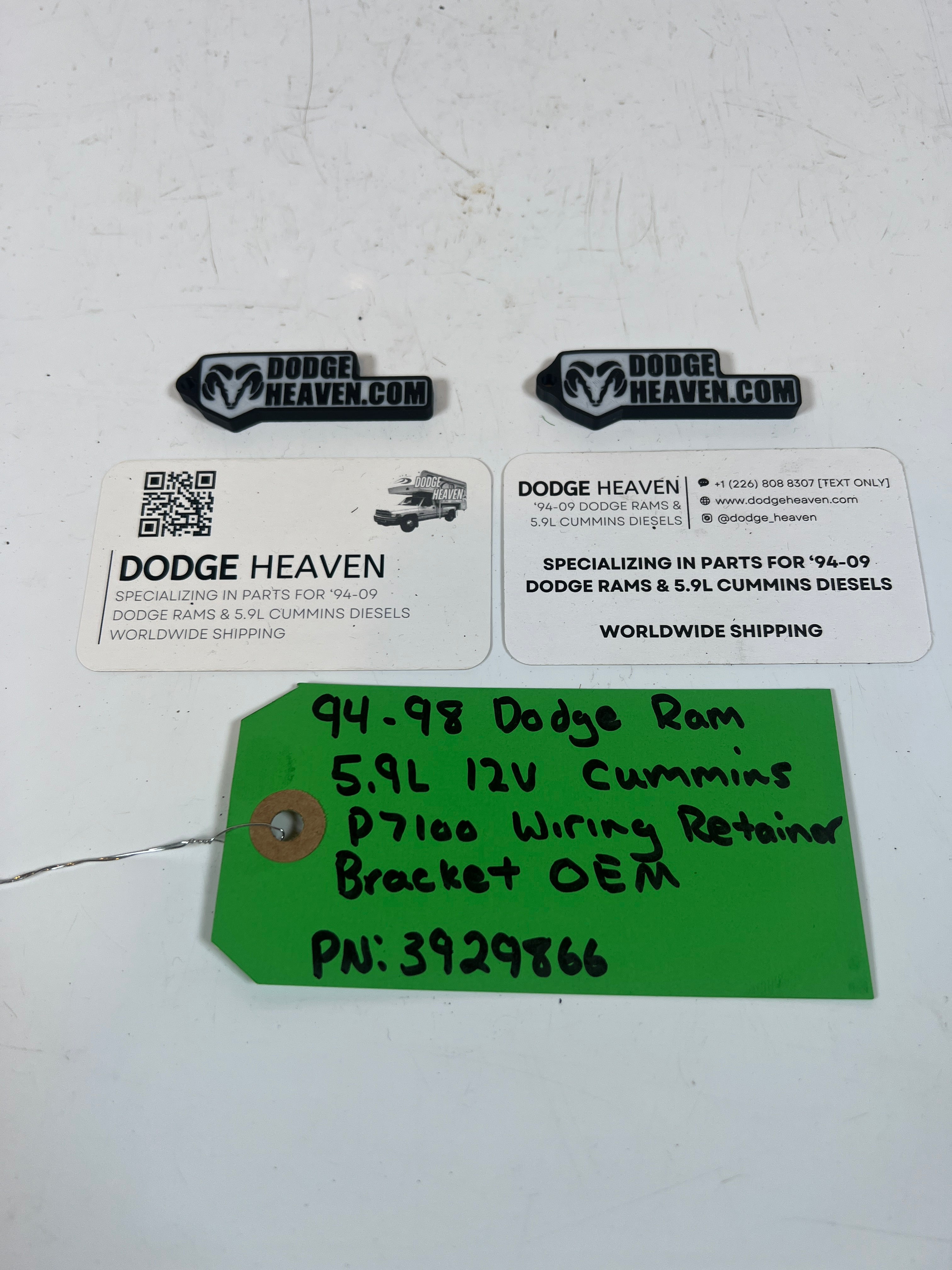 1994-1998 Dodge Ram 12V Cummins P7100 Wiring Retainer Bracket