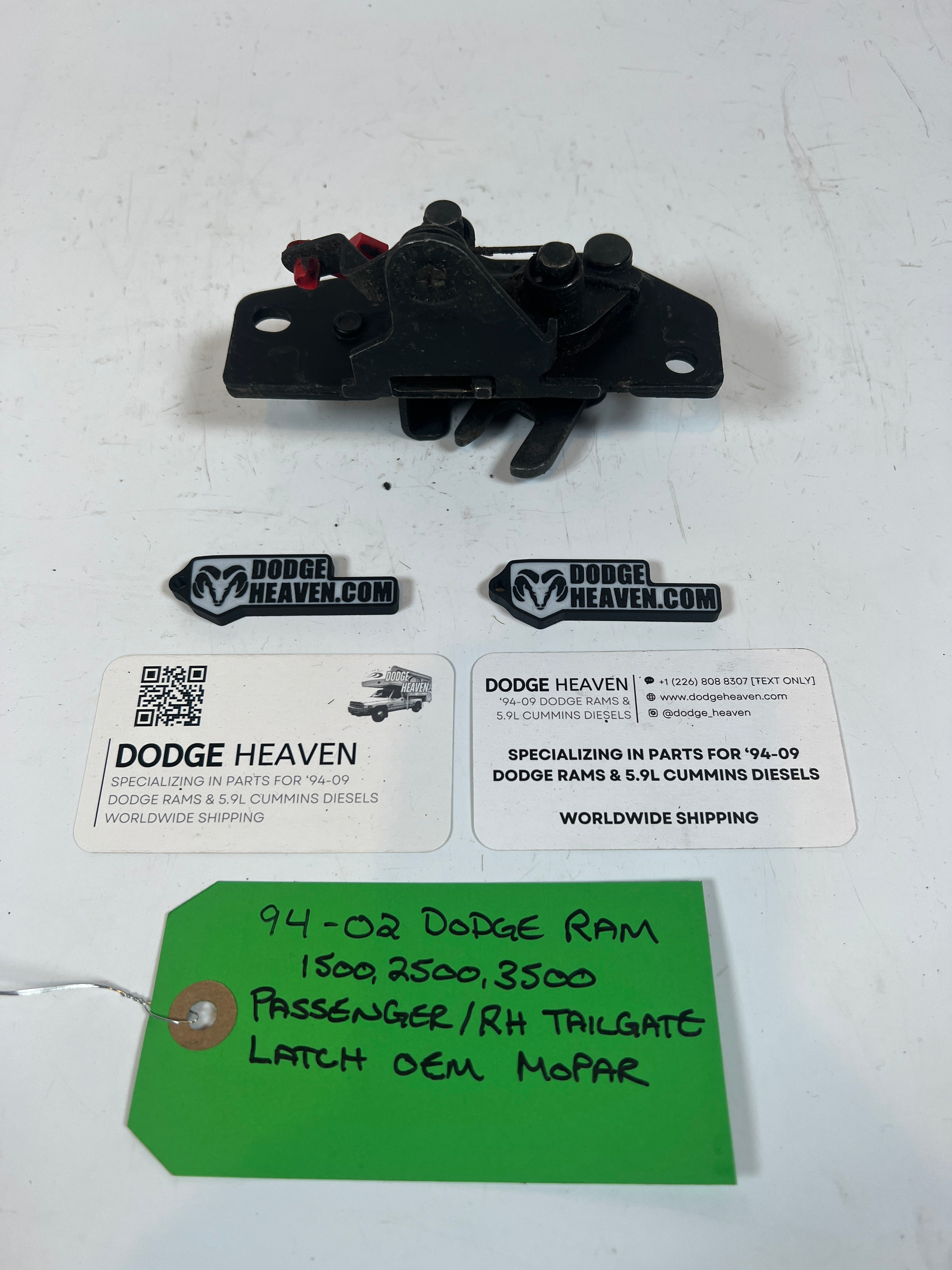 1994-2002 Dodge Ram 1500 2500 3500 Passenger / RH Tailgate Latch