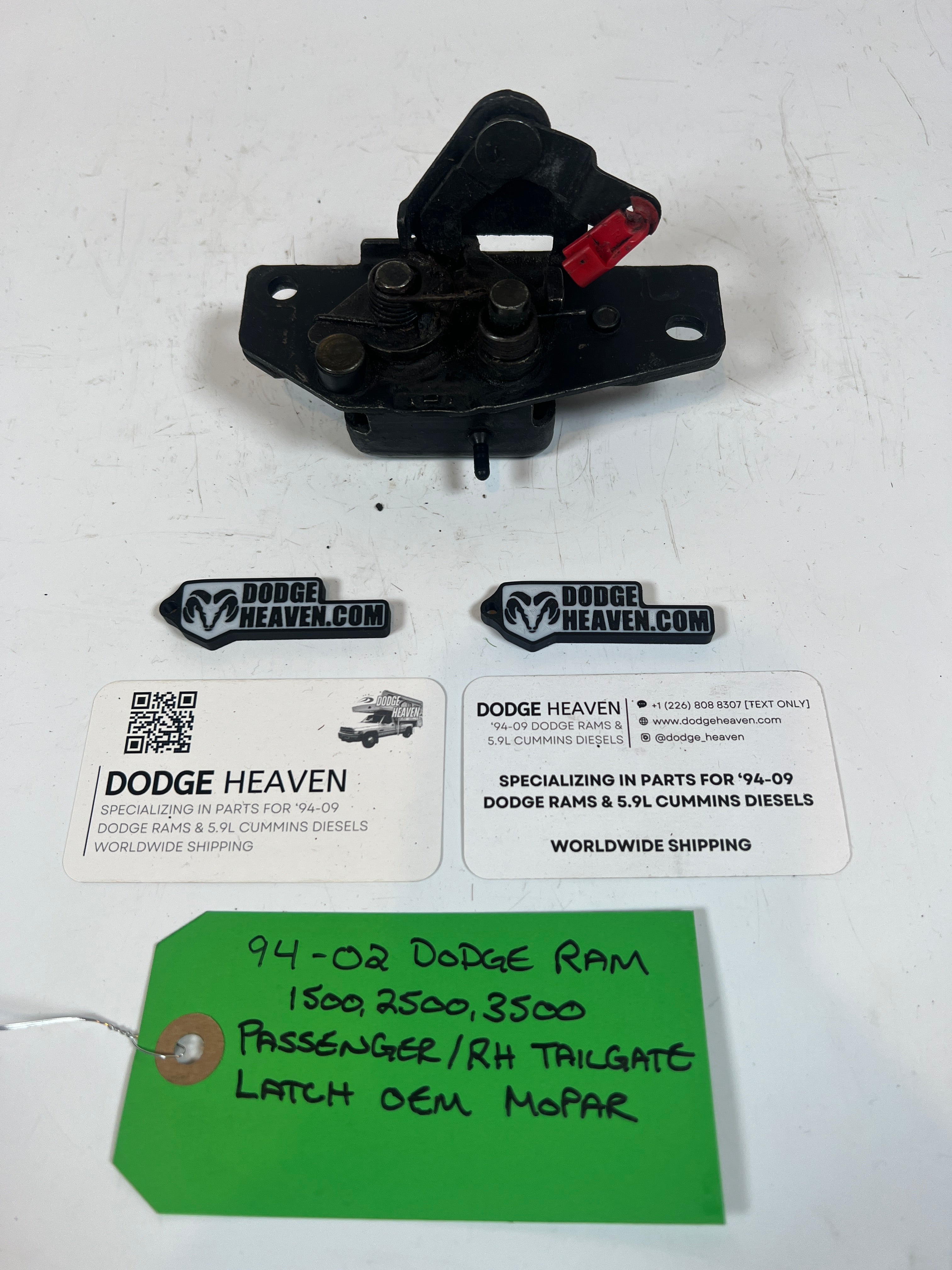 1994-2002 Dodge Ram 1500 2500 3500 Passenger / RH Tailgate Latch