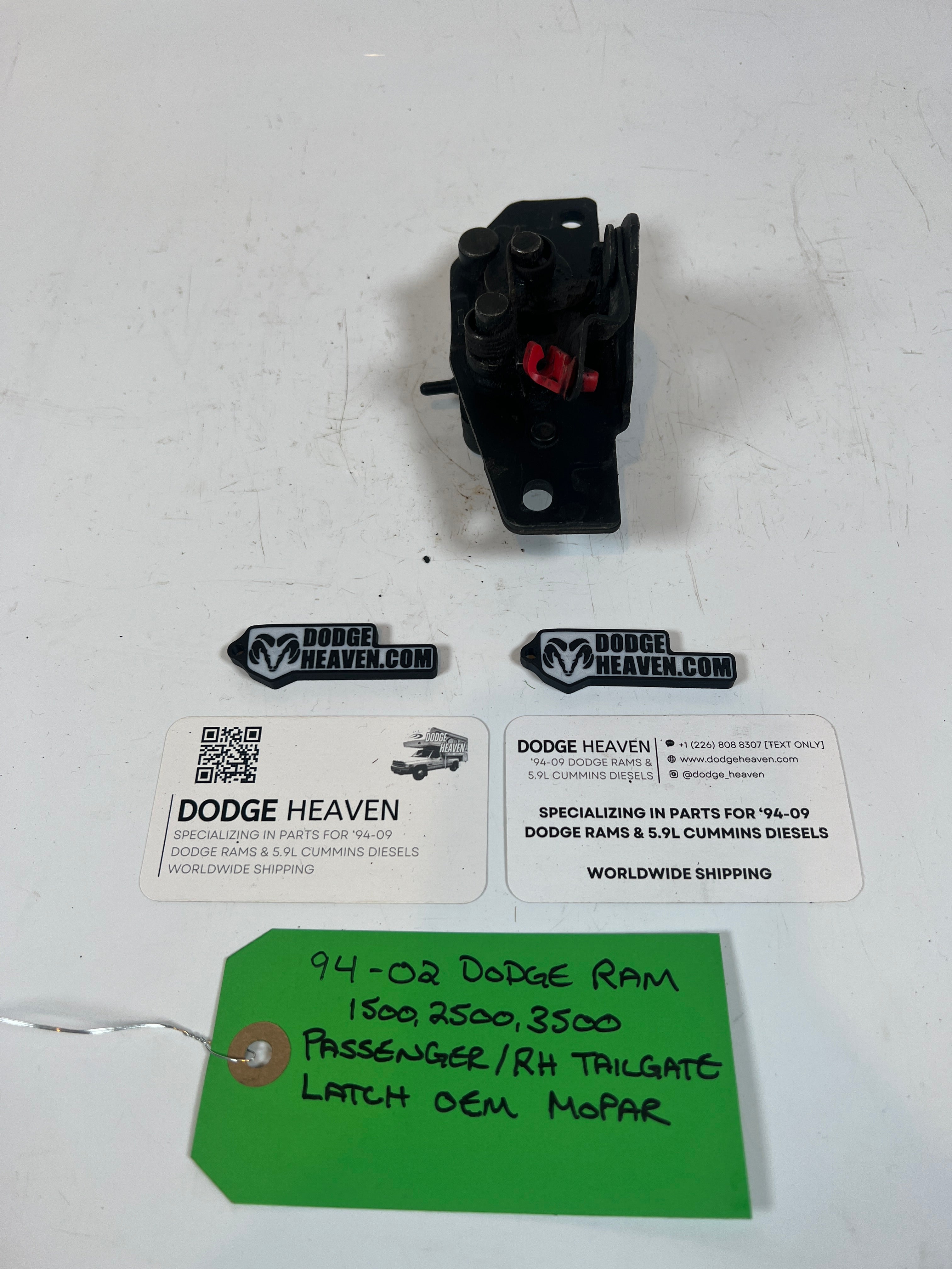 1994-2002 Dodge Ram 1500 2500 3500 Passenger / RH Tailgate Latch