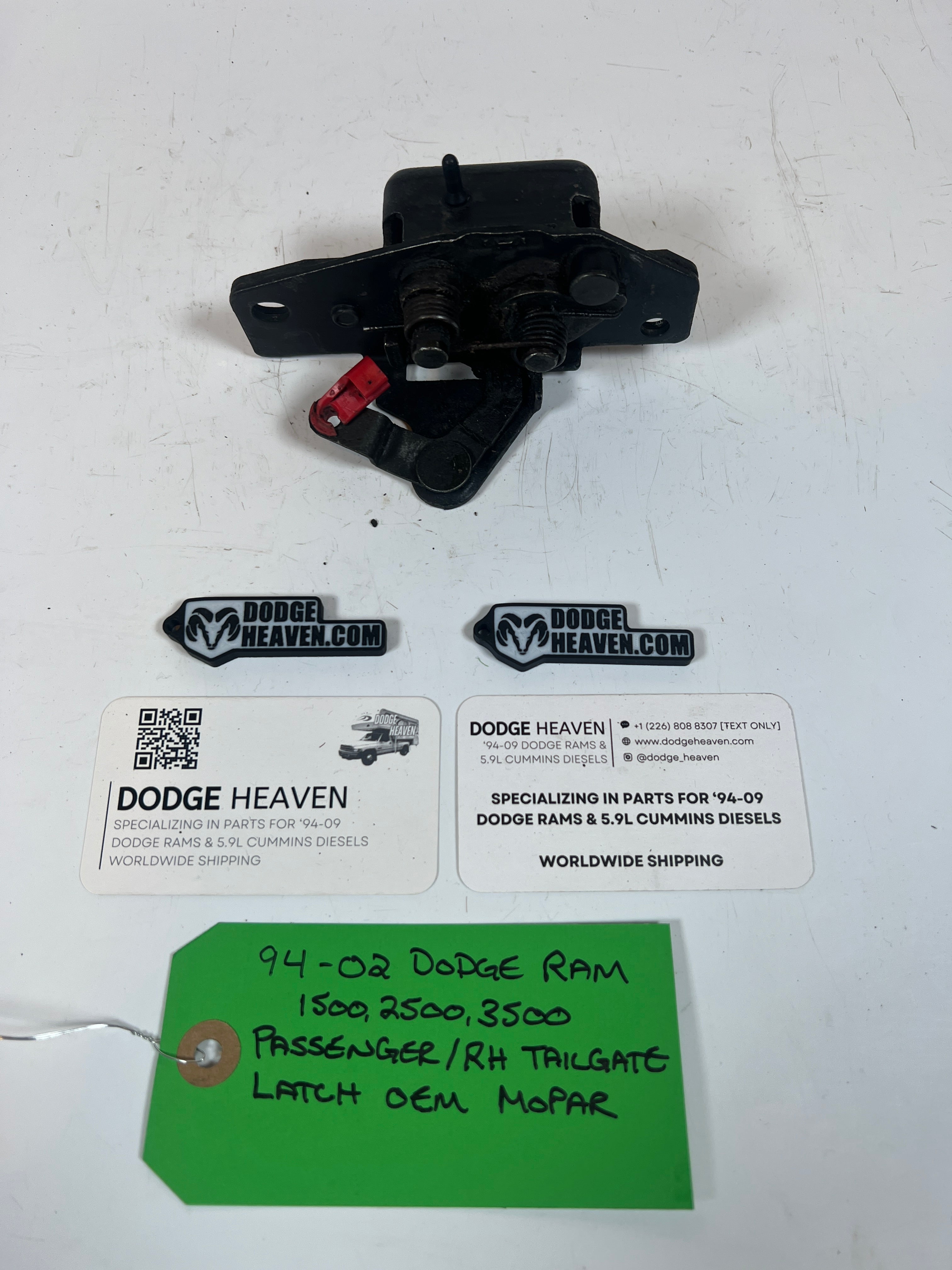 1994-2002 Dodge Ram 1500 2500 3500 Passenger / RH Tailgate Latch