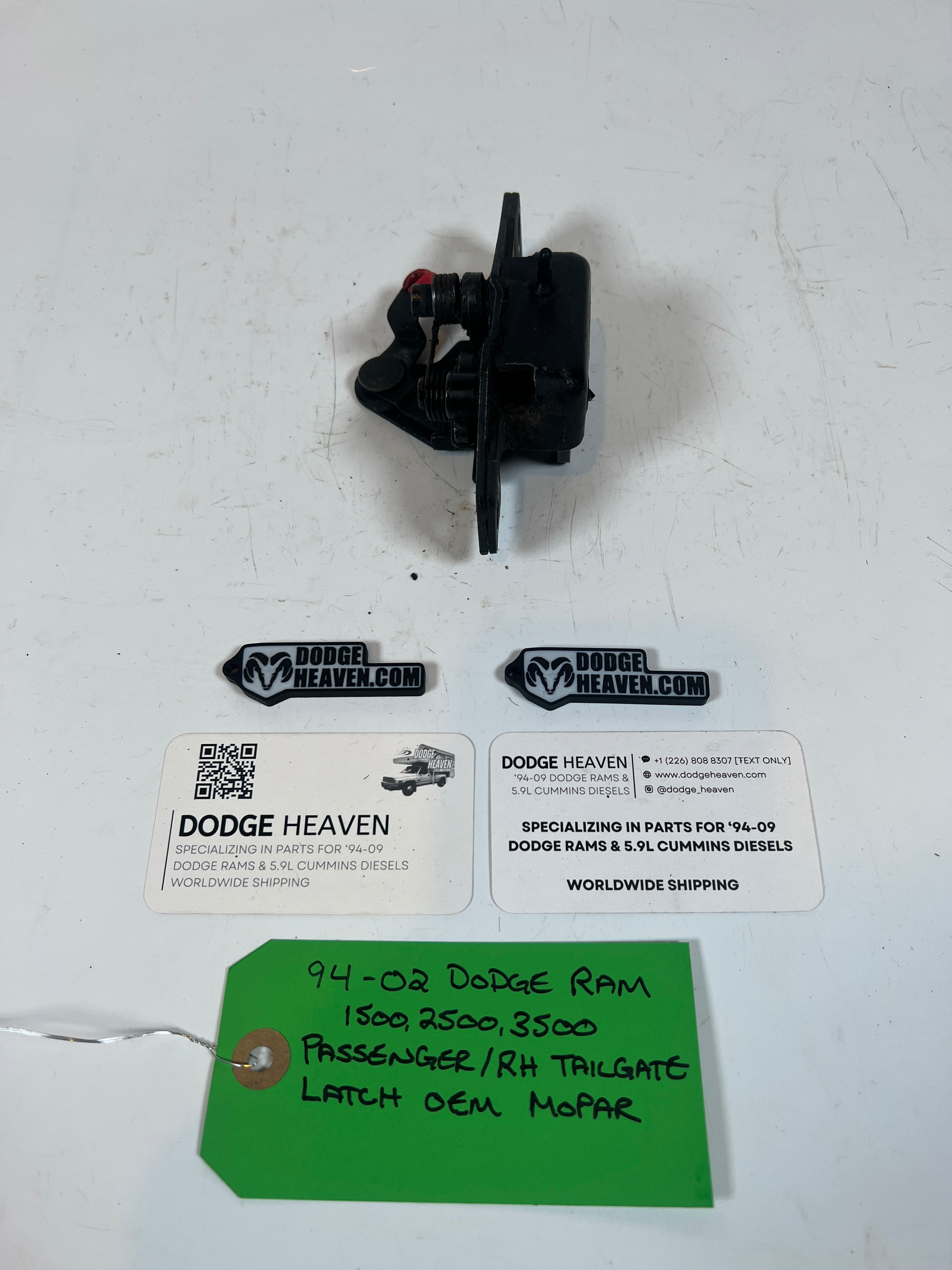 1994-2002 Dodge Ram 1500 2500 3500 Passenger / RH Tailgate Latch