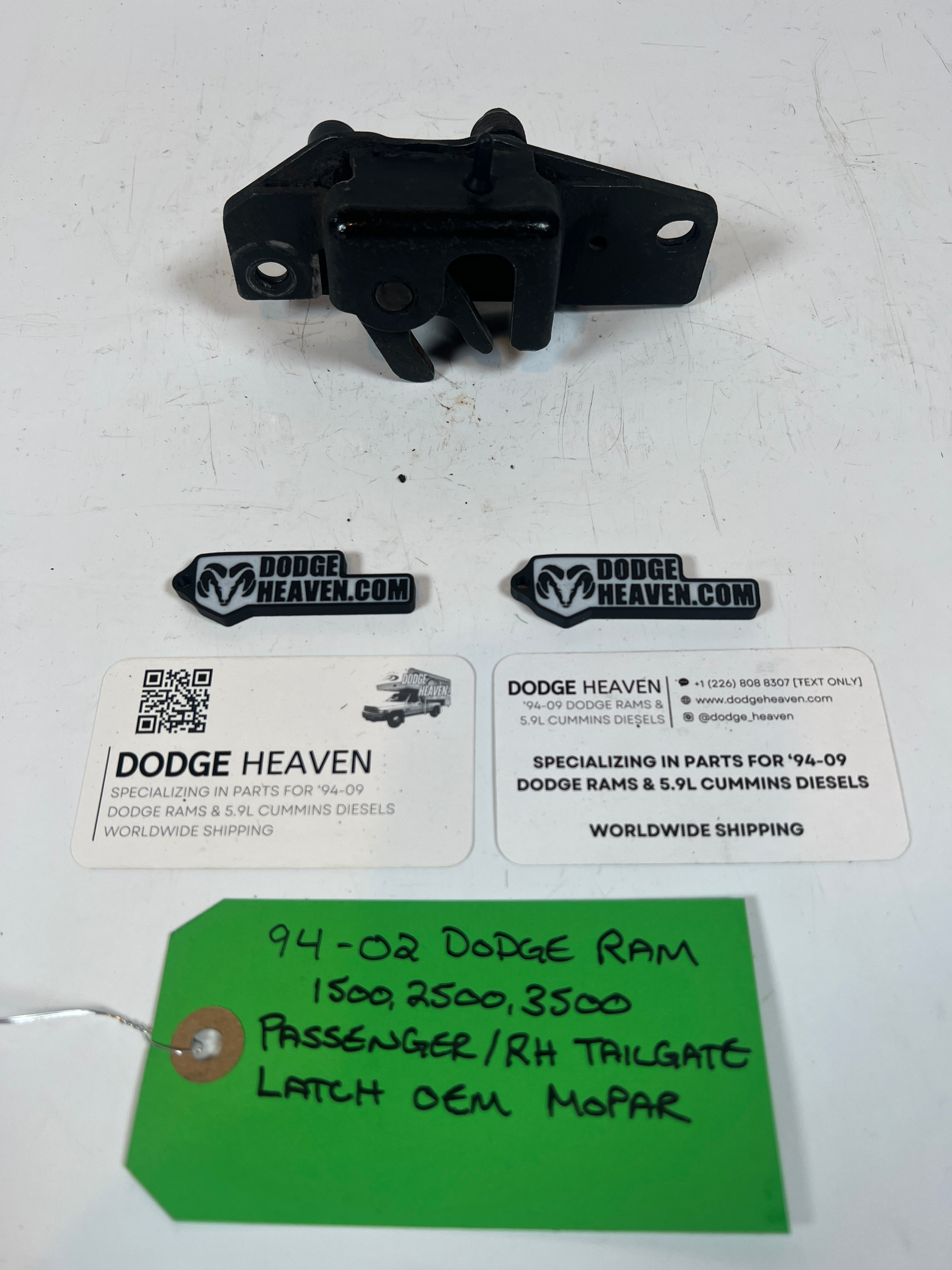 1994-2002 Dodge Ram 1500 2500 3500 Passenger / RH Tailgate Latch