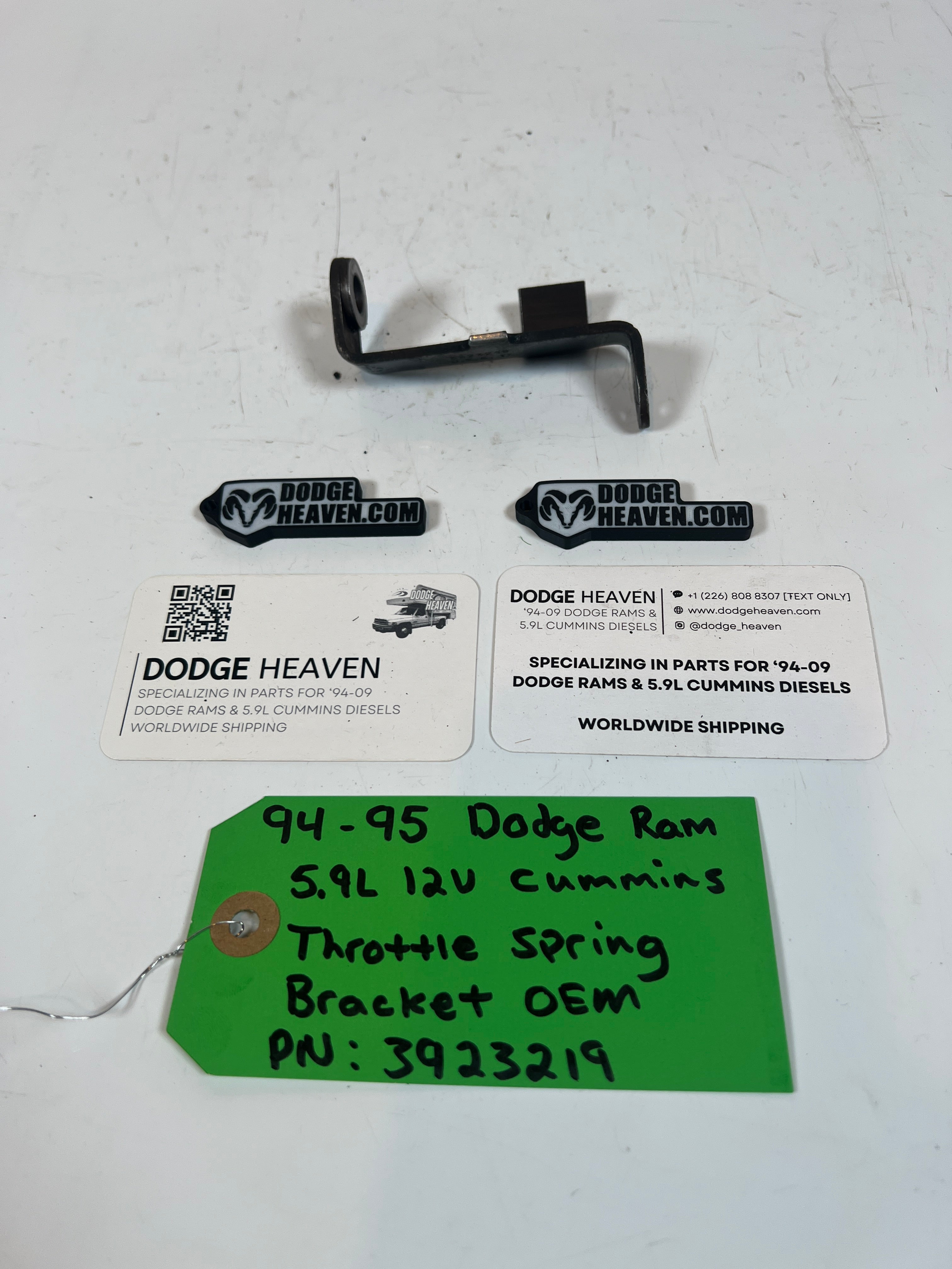 1994-1998 Dodge Ram 5.9L 12V Cummins Throttle Spring Bracket