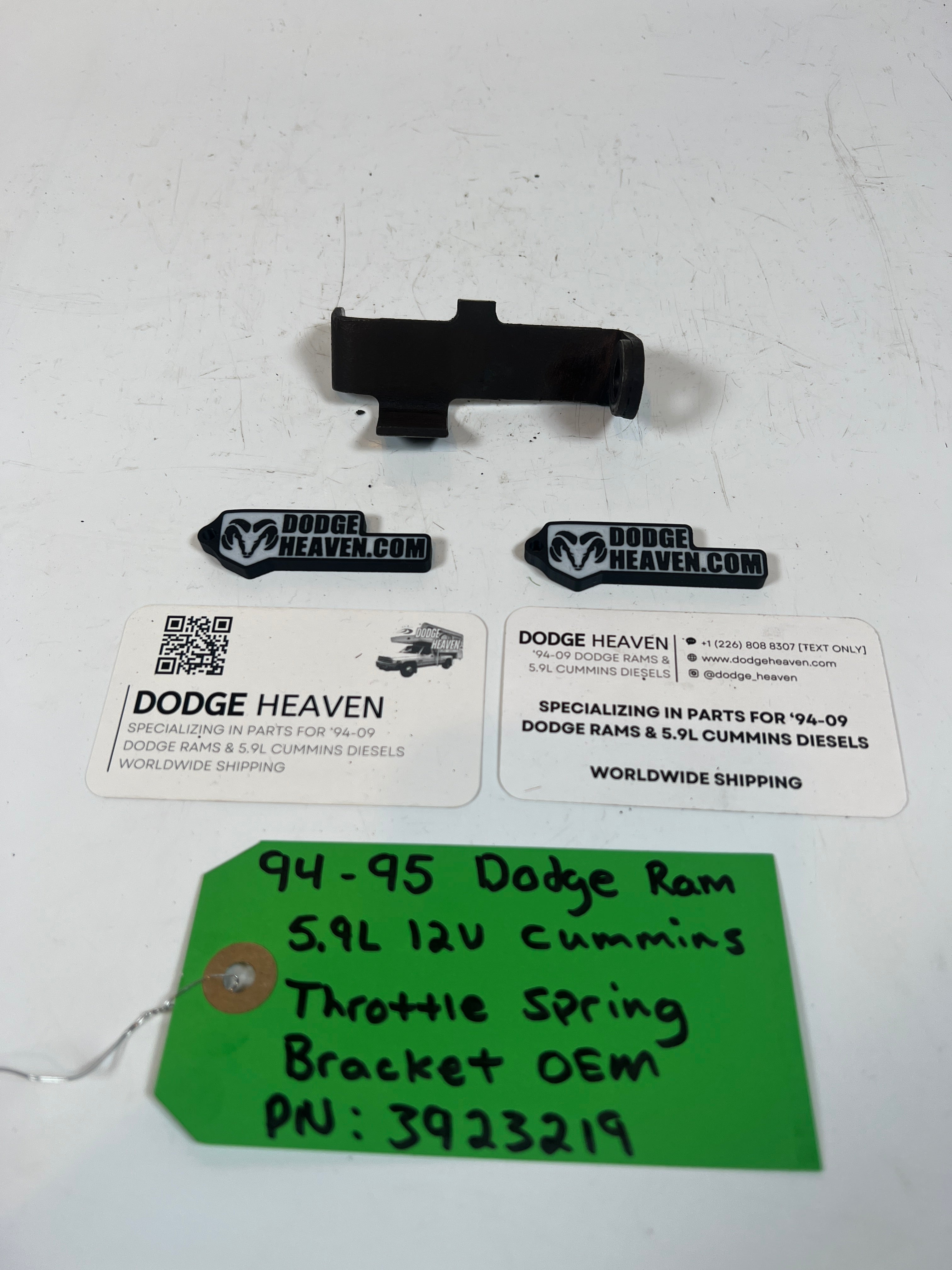 1994-1998 Dodge Ram 5.9L 12V Cummins Throttle Spring Bracket