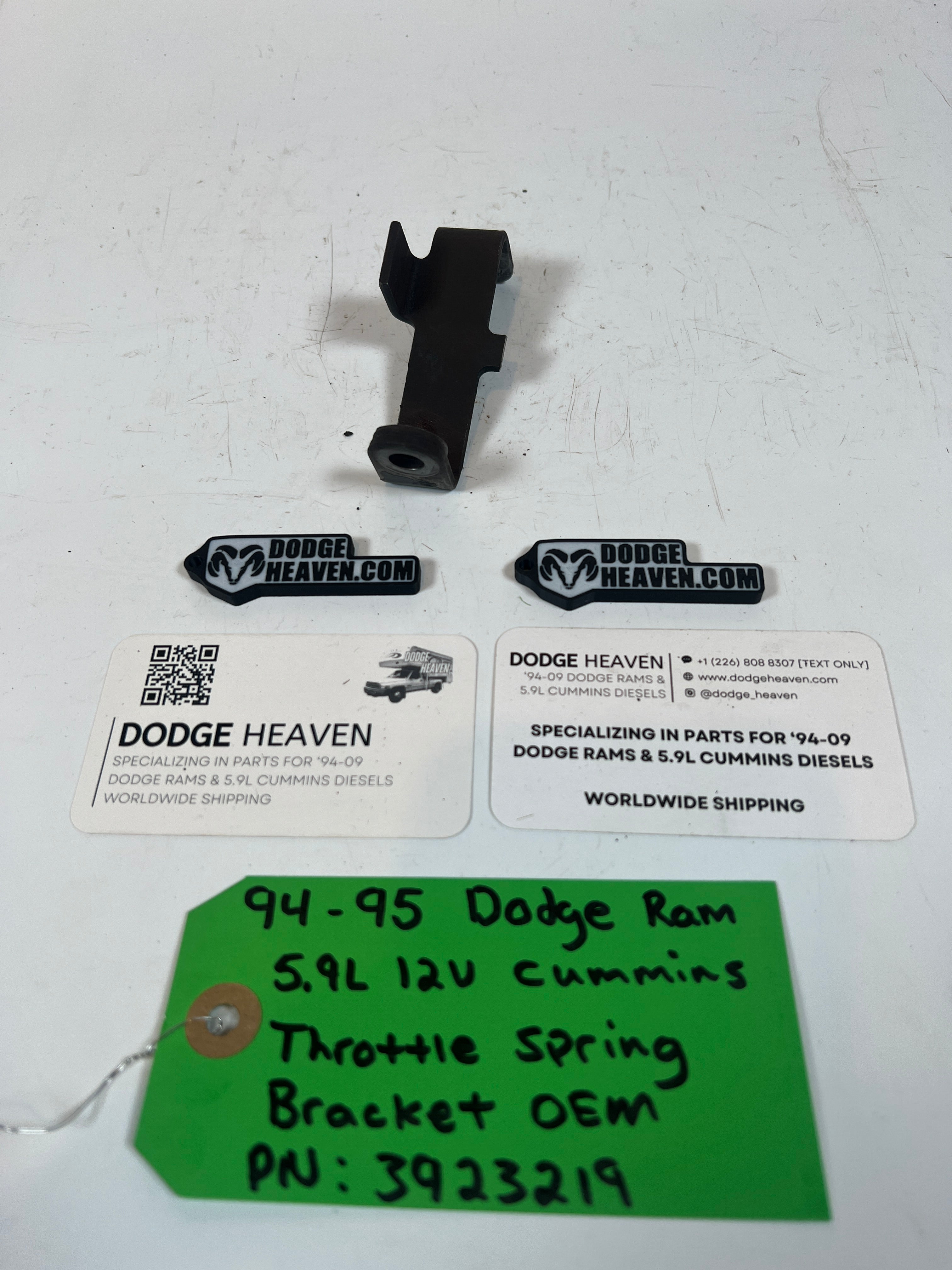 1994-1998 Dodge Ram 5.9L 12V Cummins Throttle Spring Bracket