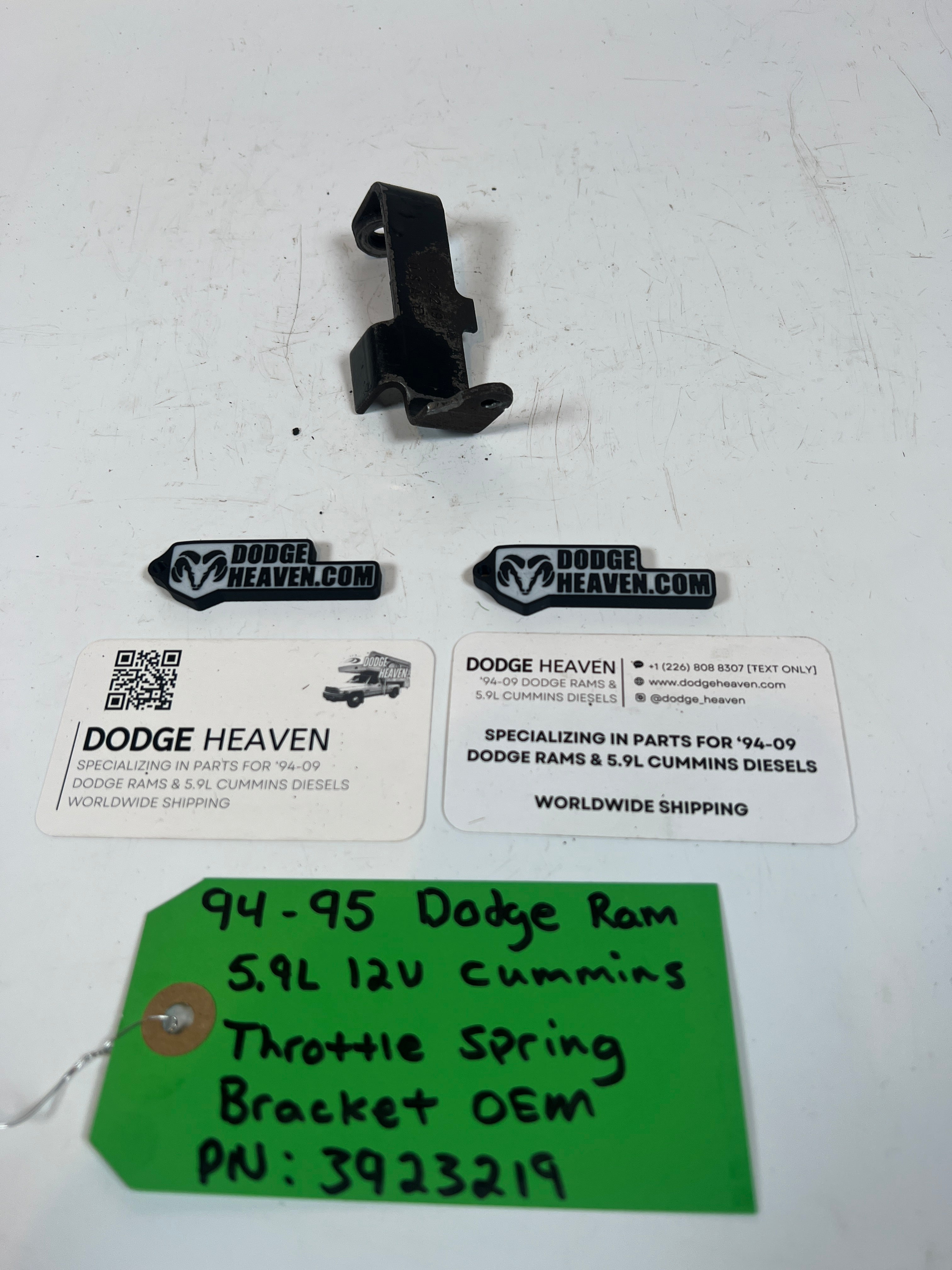 1994-1998 Dodge Ram 5.9L 12V Cummins Throttle Spring Bracket