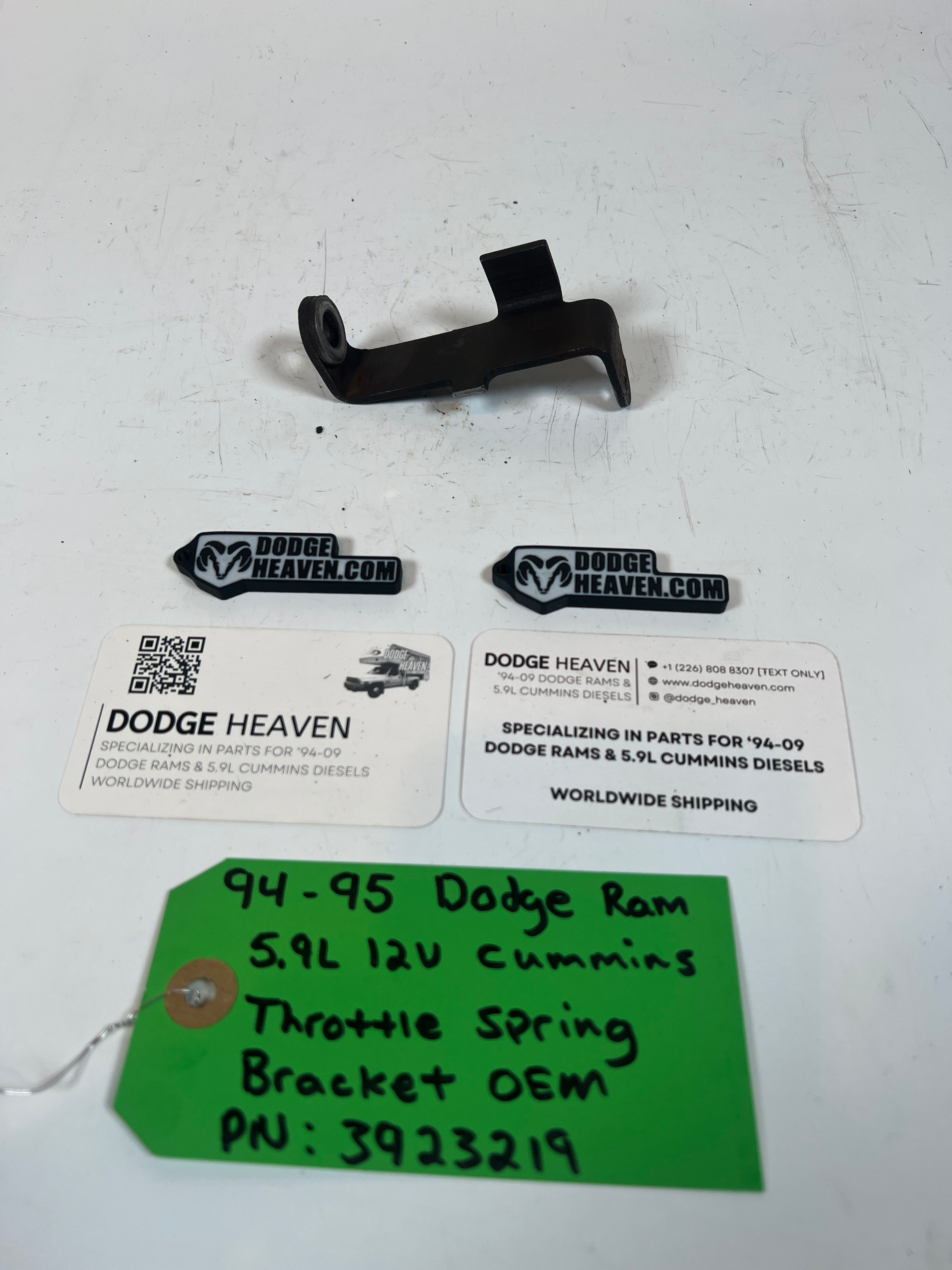 1994-1998 Dodge Ram 5.9L 12V Cummins Throttle Spring Bracket
