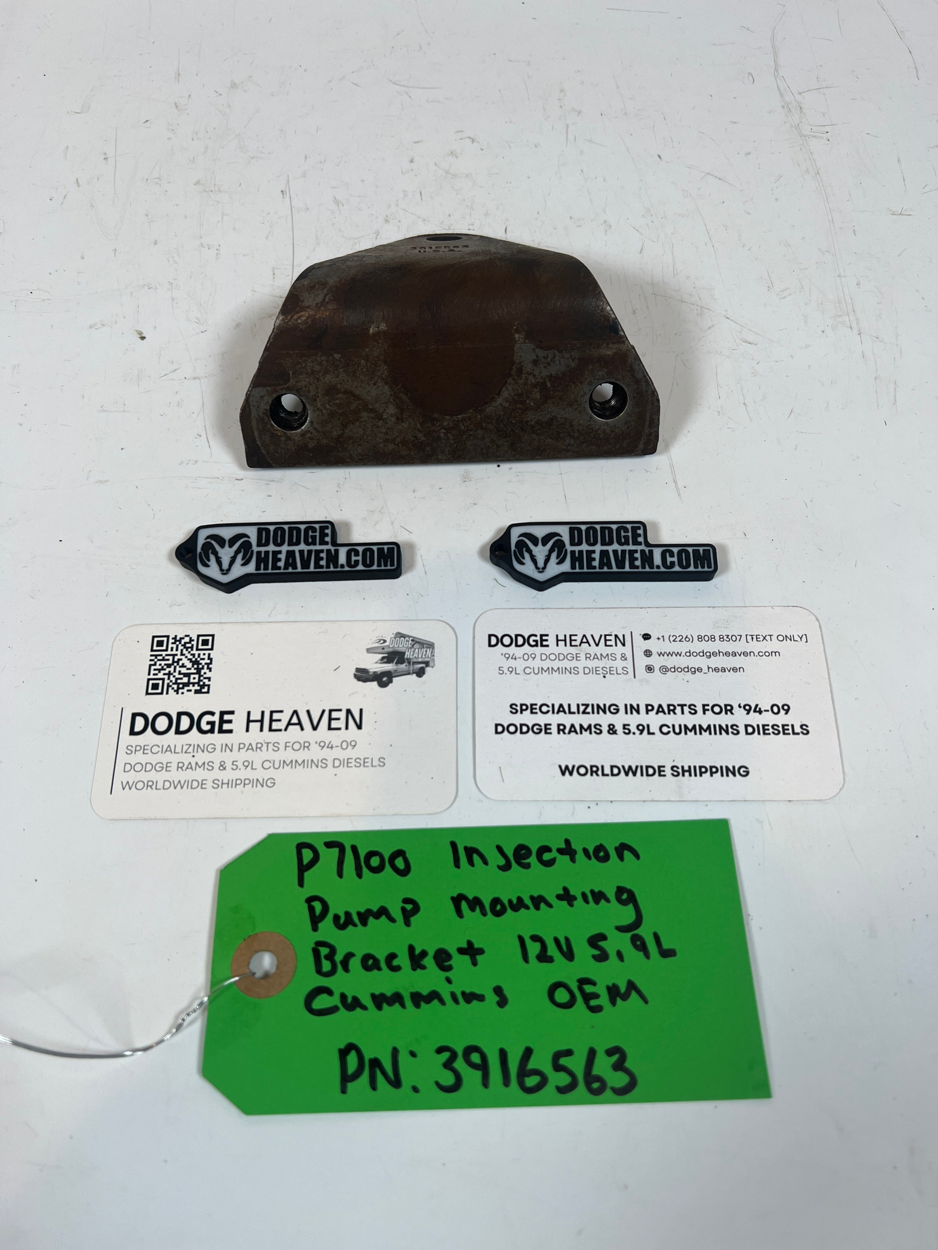 1994-1998 OEM Bosch p7100 P Pump Mounting Bracket 12V 5.9L Cummins