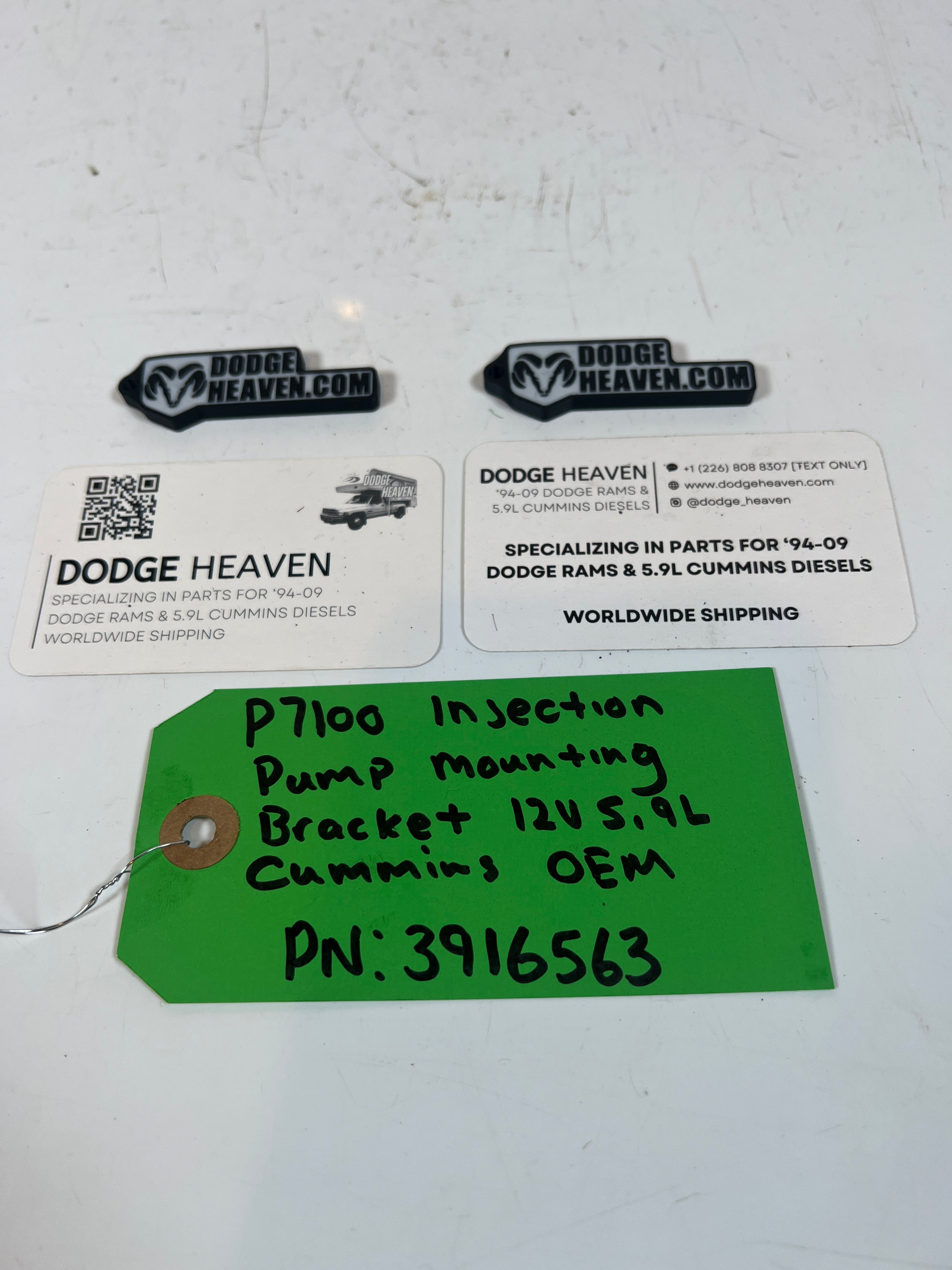 1994-1998 OEM Bosch p7100 P Pump Mounting Bracket 12V 5.9L Cummins